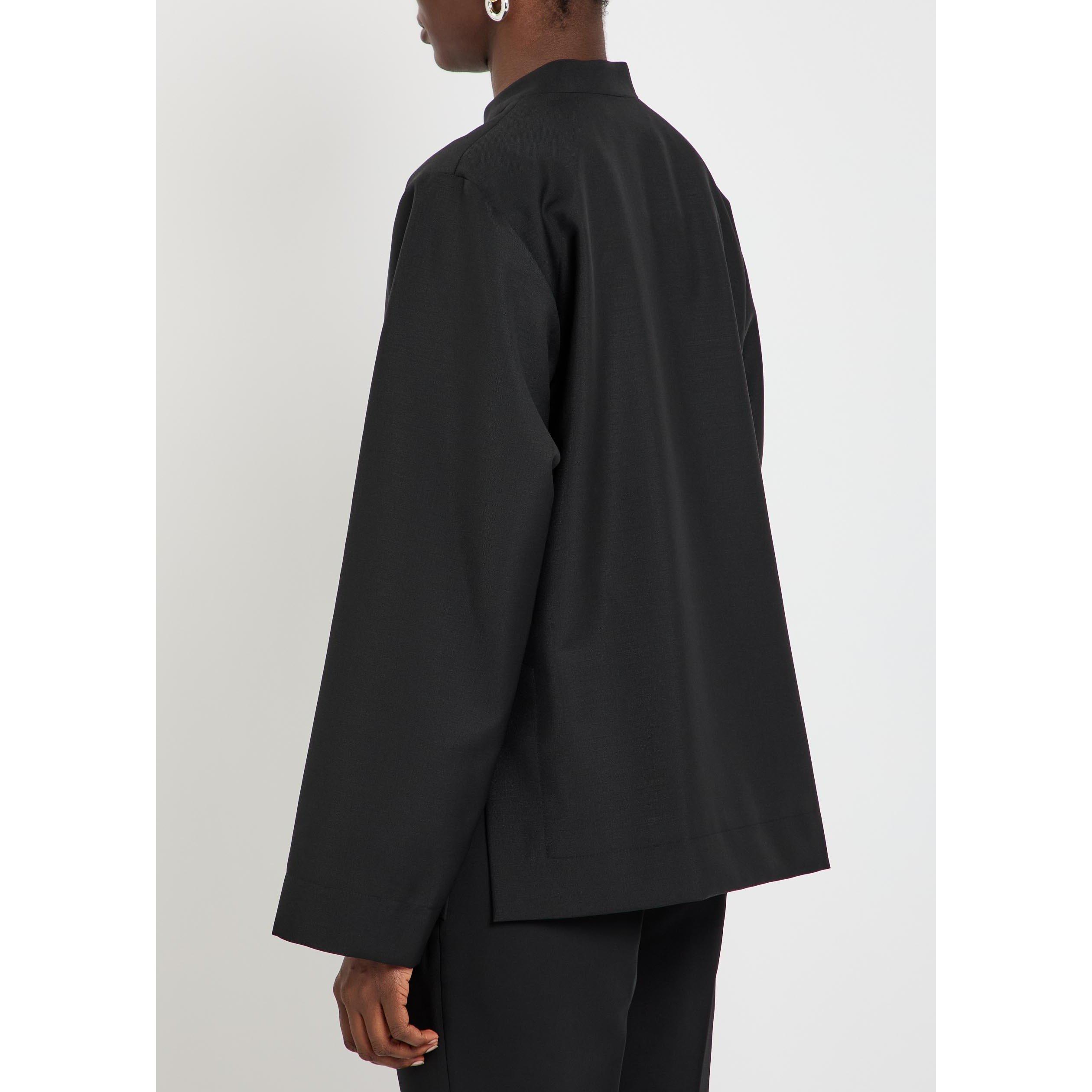 BLACK - Rohe - Women's Pankou Wool Formal Jacket - 3