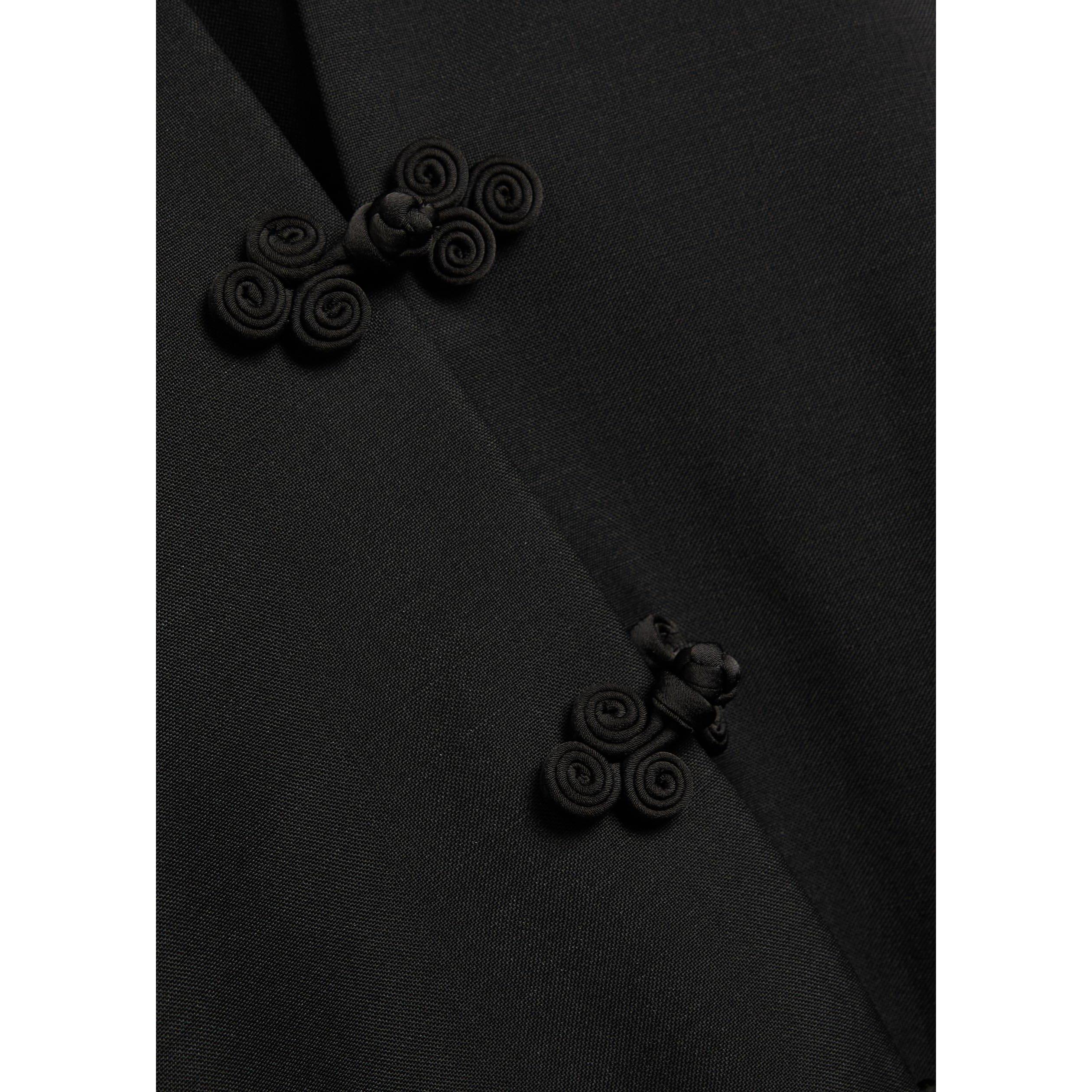 BLACK - Rohe - Women's Pankou Wool Formal Jacket - 4