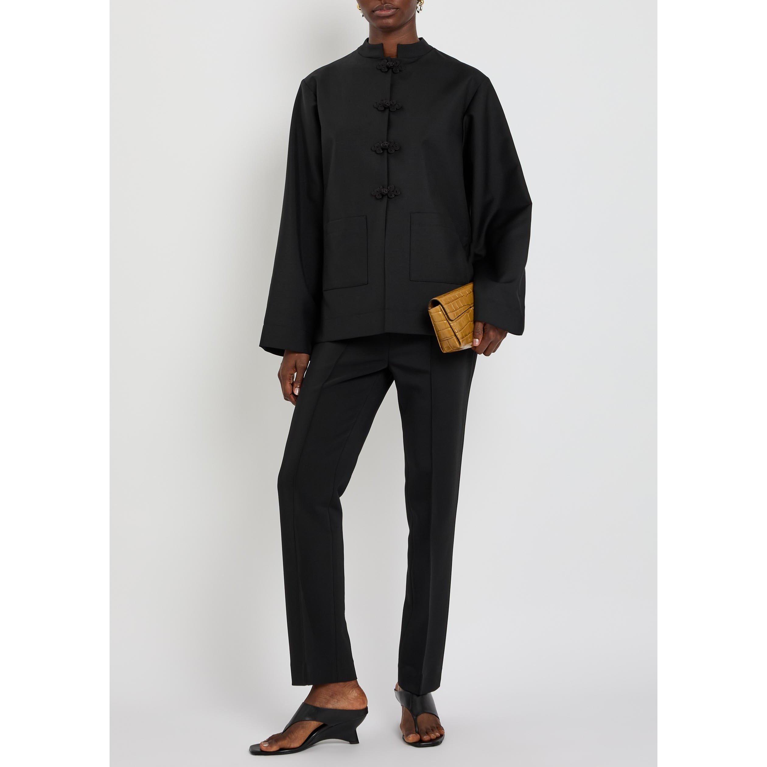 BLACK - Rohe - Women's Pankou Wool Formal Jacket - 5