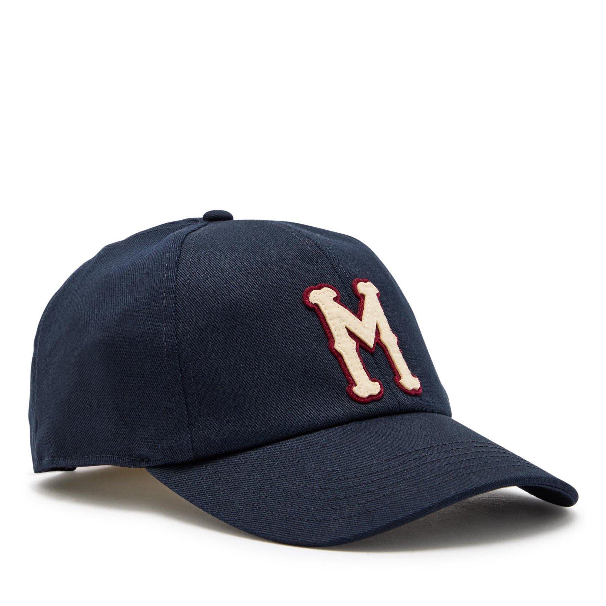 BLUE - Moncler - MON LARGE M BASEBALL CAP MNQ