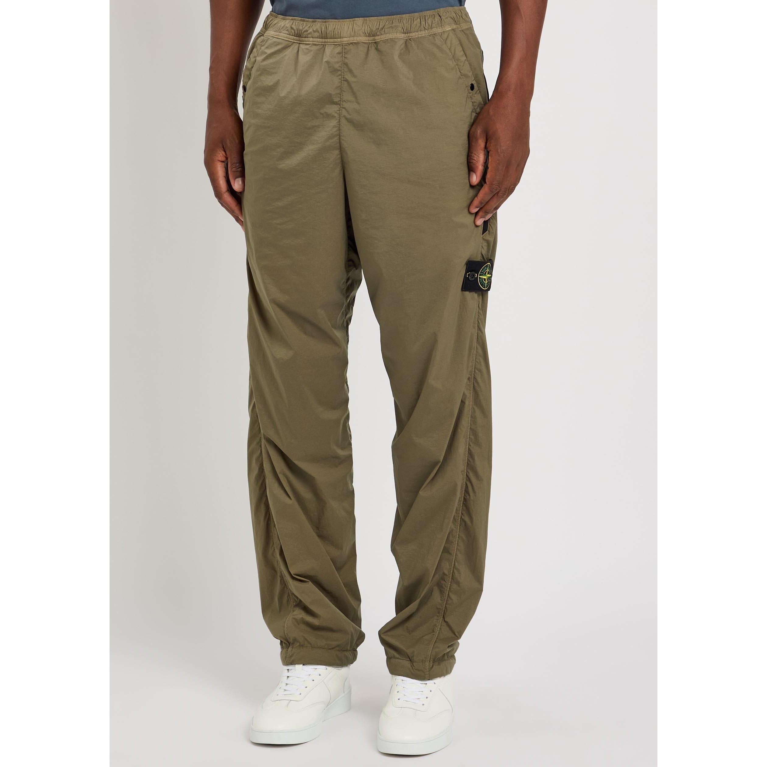 GREEN DARK - Stone Island - Men's Tapered Trousers - 2