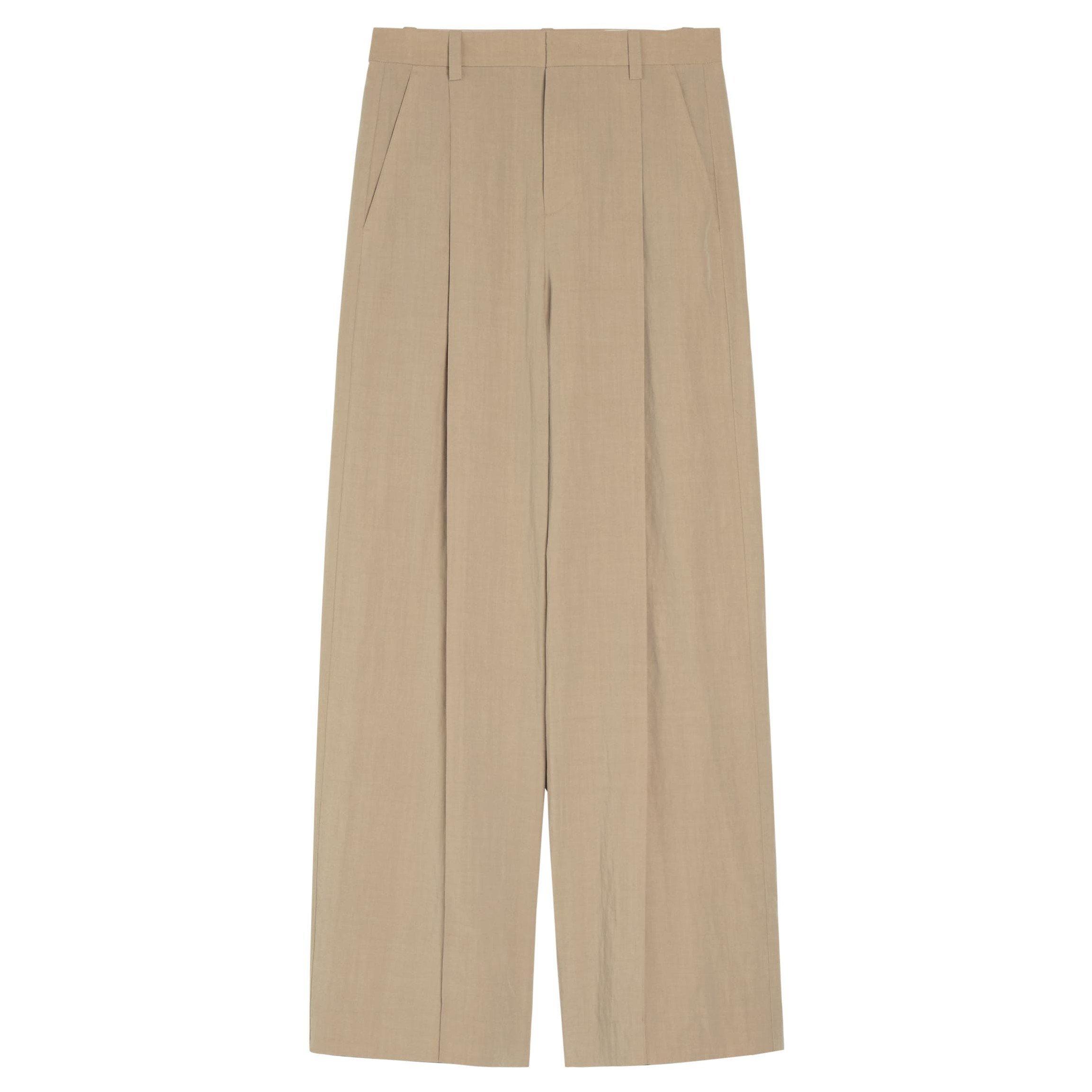 BEIGE - Vince - TR HIGH WAIST PLEATED TENCEL T - 1