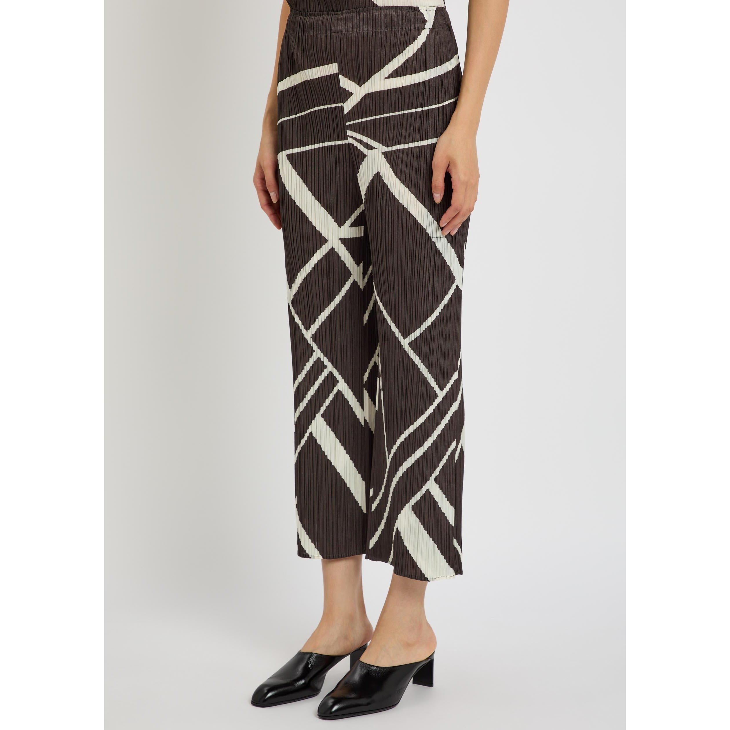 CHARCOAL - Issey Miyake - Women's Pleated Trousers - 2