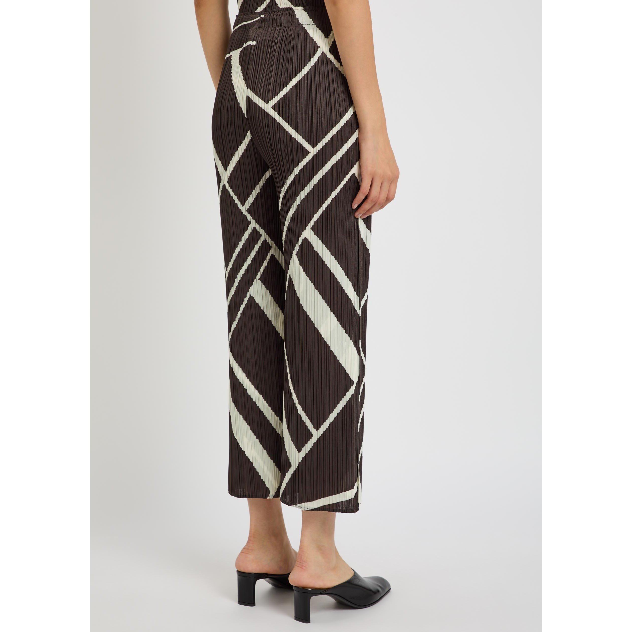 CHARCOAL - Issey Miyake - Women's Pleated Trousers - 3