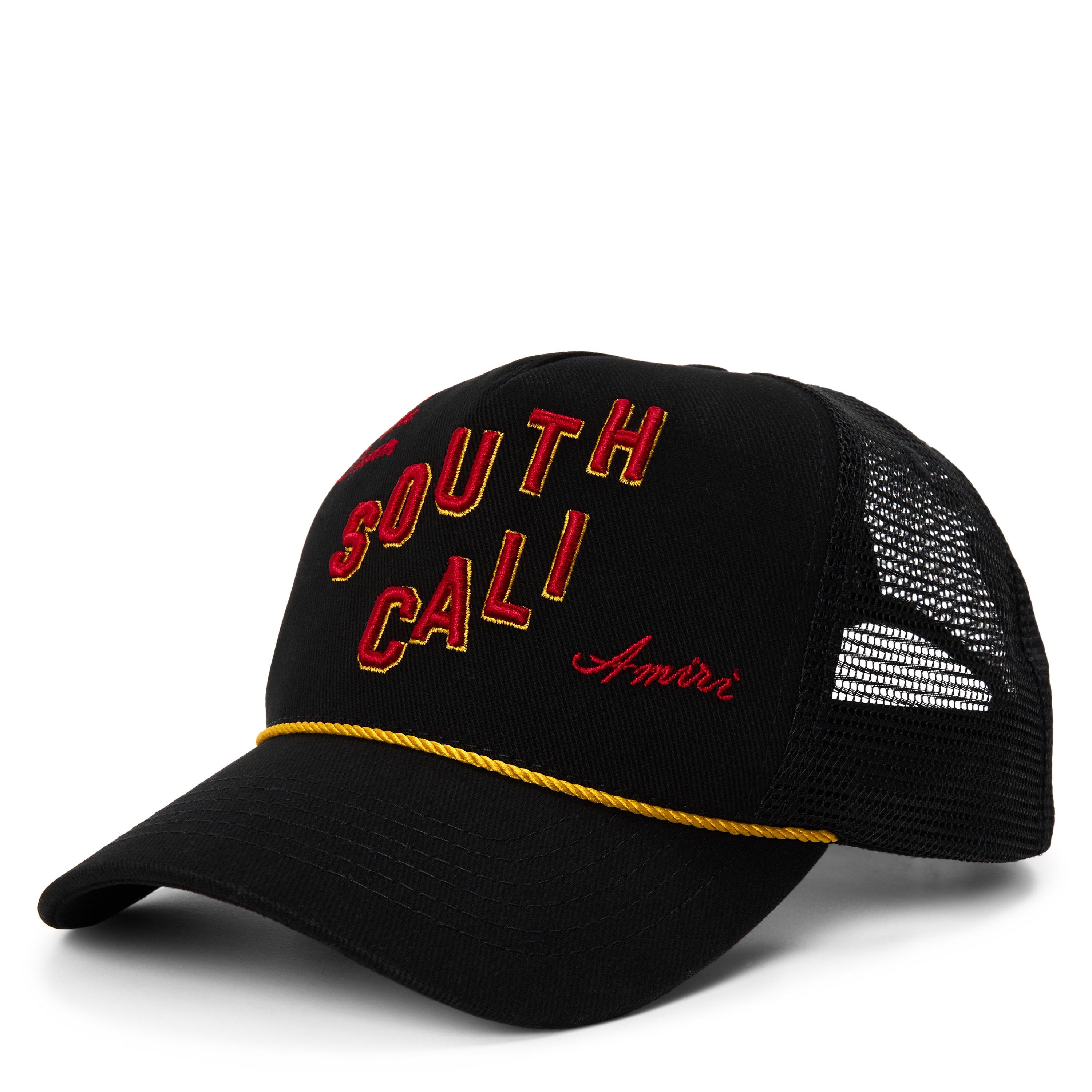 BLACK - Amiri - SOUTH CALI TRUCKER HAT - 1
