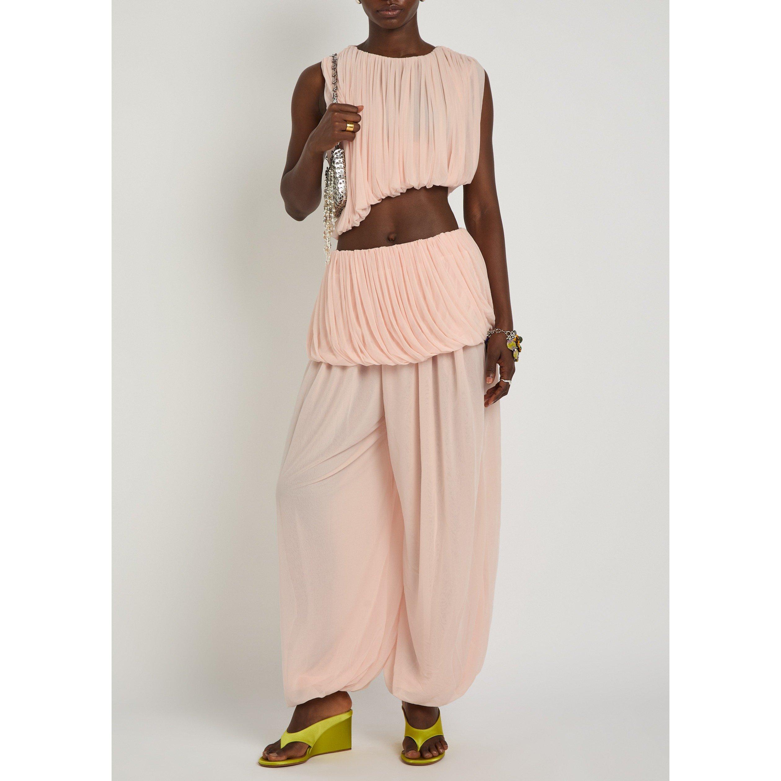 PINK - Ronny Kobo - Women's Willa Palazzo Trousers - 5