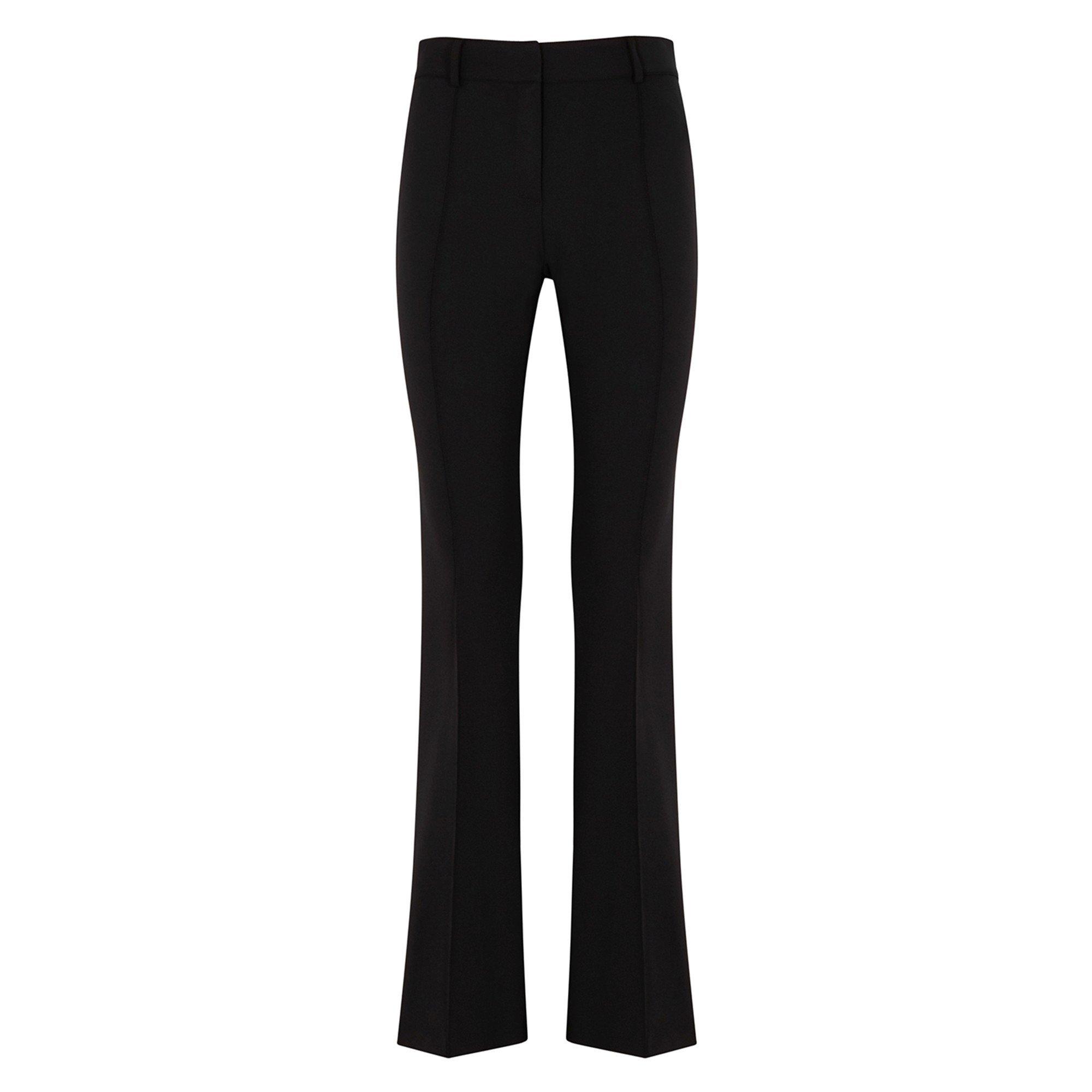 BLACK - Veronica Beard - TR HIBISCUS SKINNY FLARE