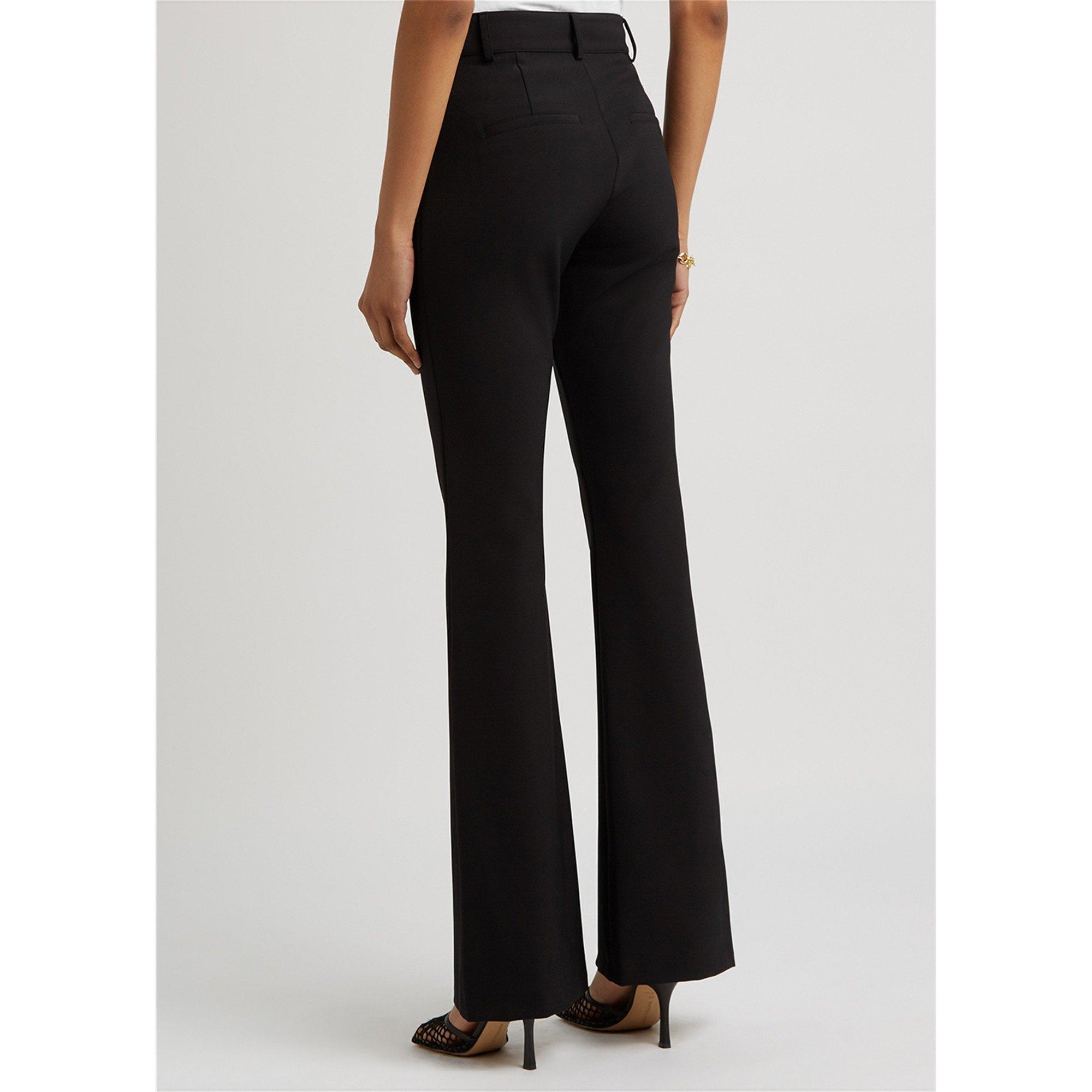 BLACK - Veronica Beard - TR HIBISCUS SKINNY FLARE TROUS - 3