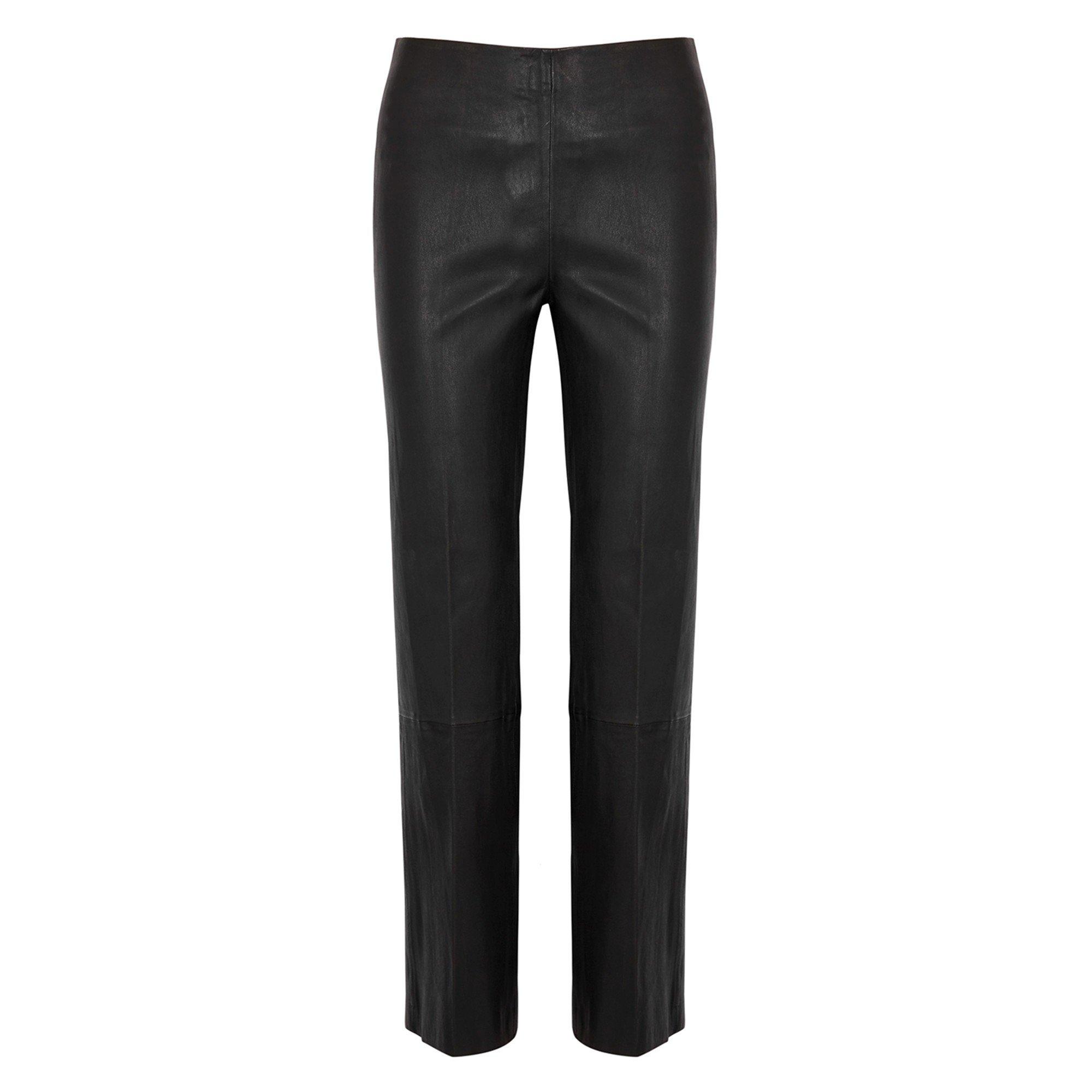 BLACK - Day Birger Et Mikkelson - TR LEATHER MADISSON TROUSERS - 1
