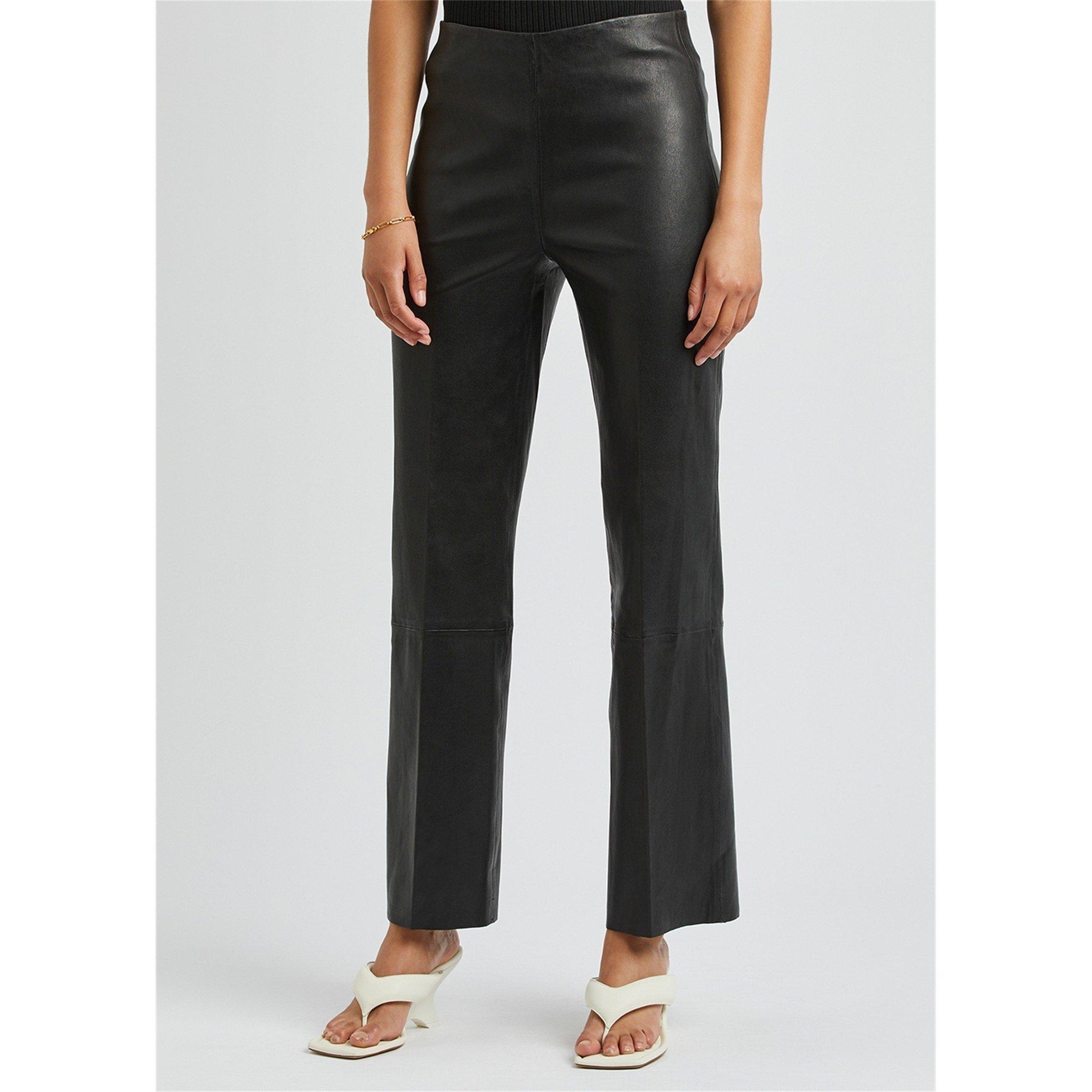 BLACK - Day Birger Et Mikkelson - TR LEATHER MADISSON TROUSERS - 2