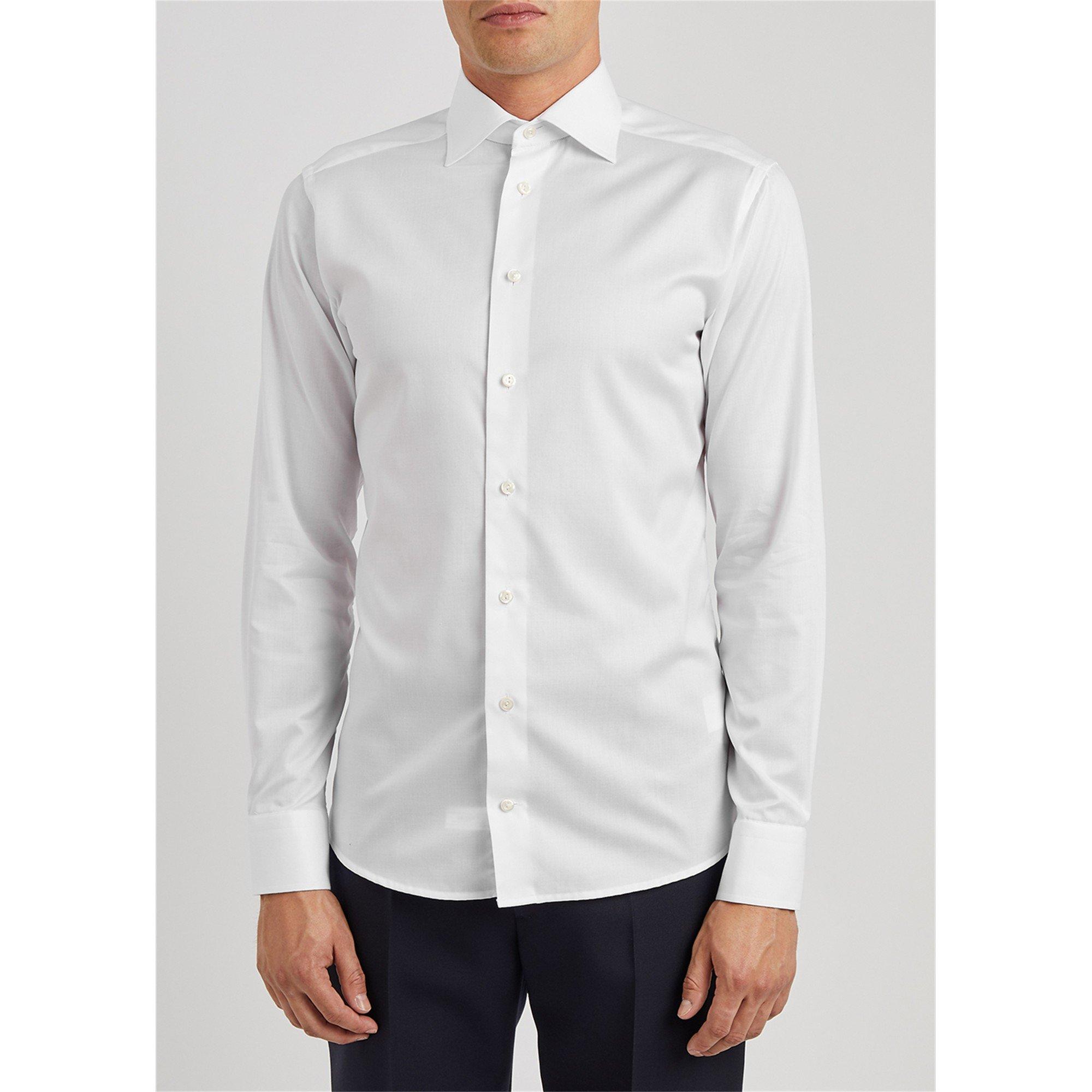 WHITE - Eton - ETON SHIRT LS SIGNTRE TWLL - 2