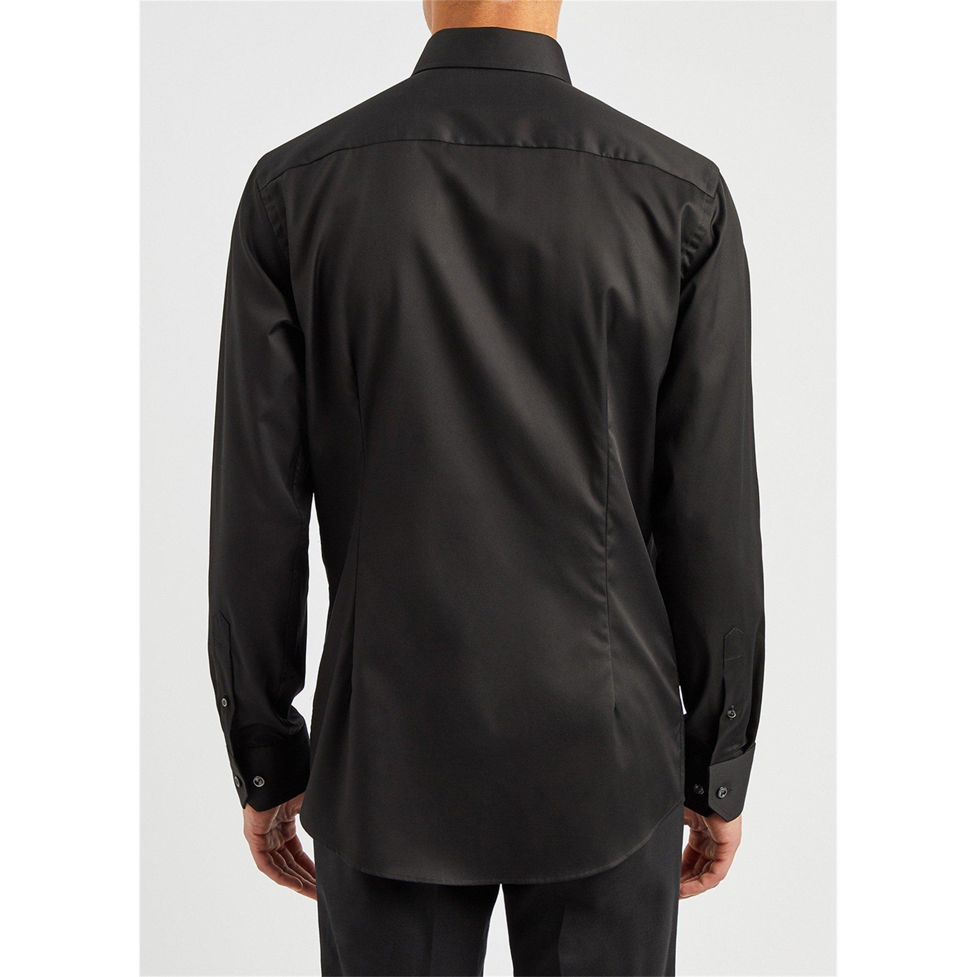 BLACK - Eton - ETON SHIRT LS SIGNTRE TWLL - 3