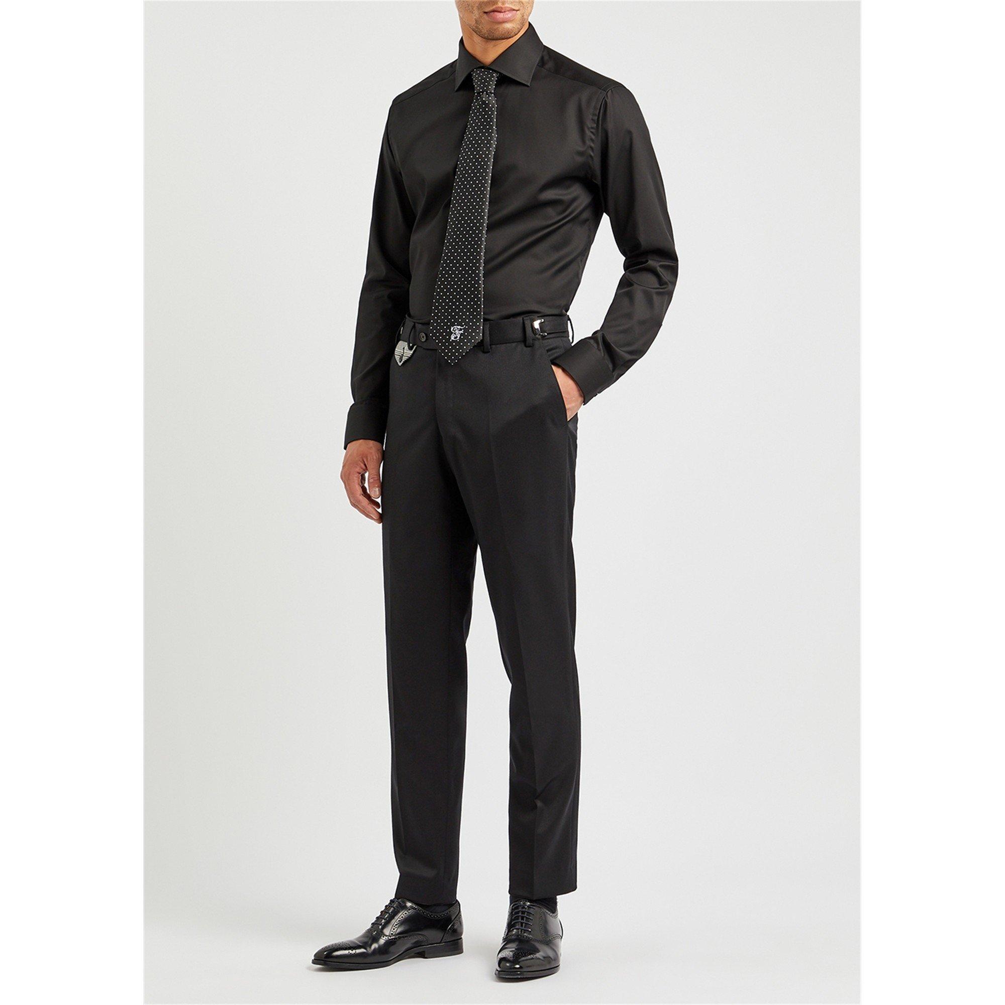 BLACK - Eton - ETON SHIRT LS SIGNTRE TWLL - 5