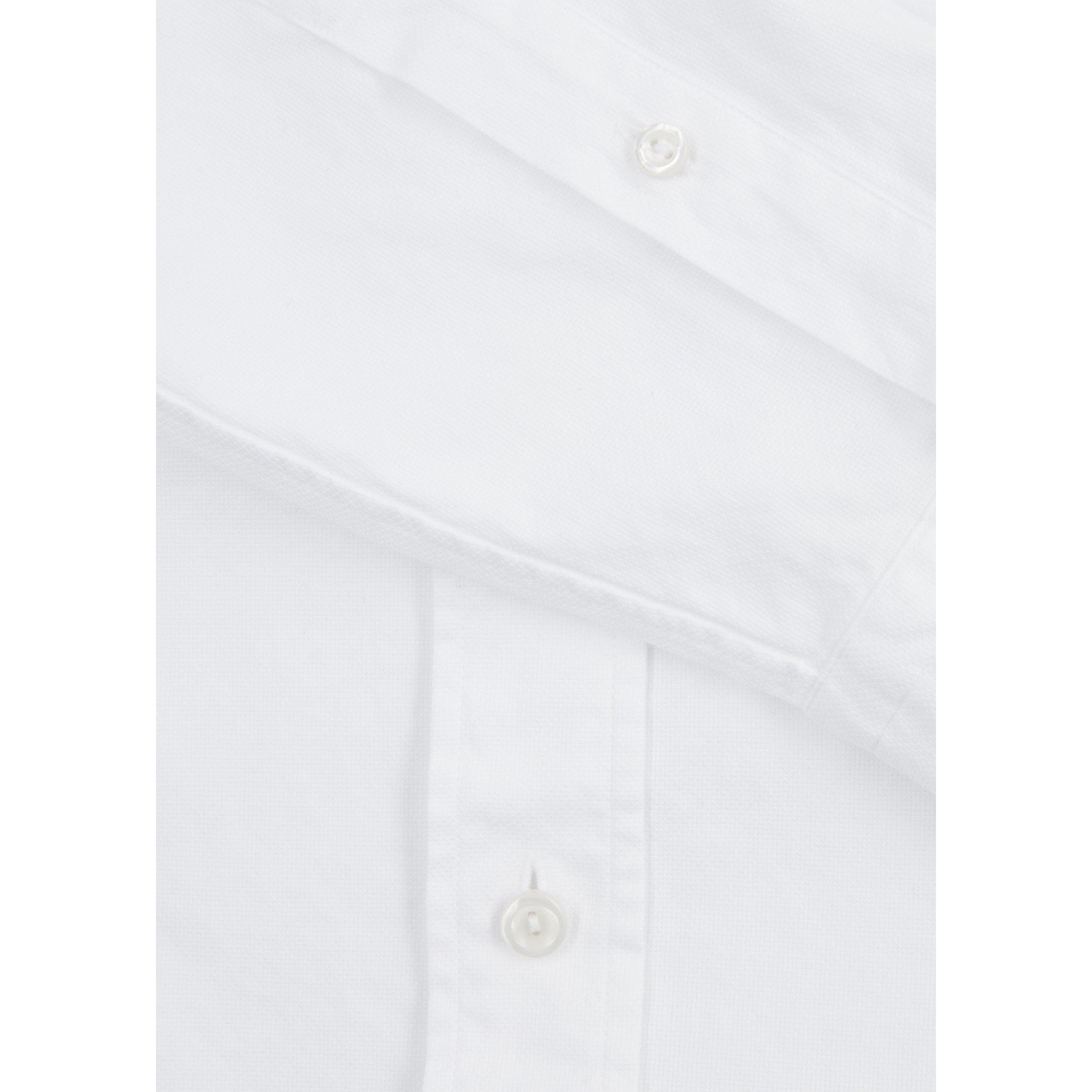 WHITE - Eton - ETON SHIRT LS OXFRD - 4