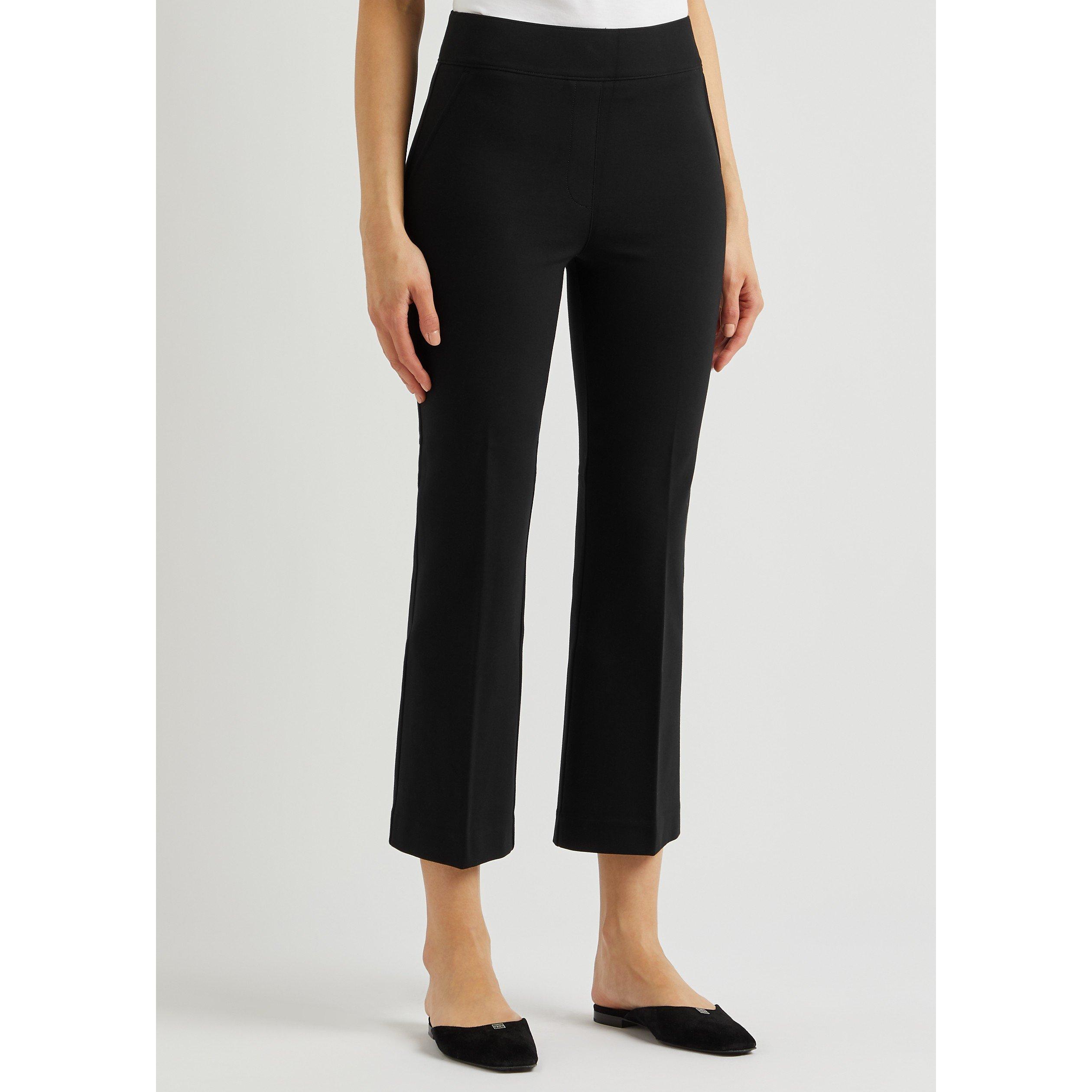 BLACK - Spanx - Women's Perfect Pant Kick Flare Trousers - 2