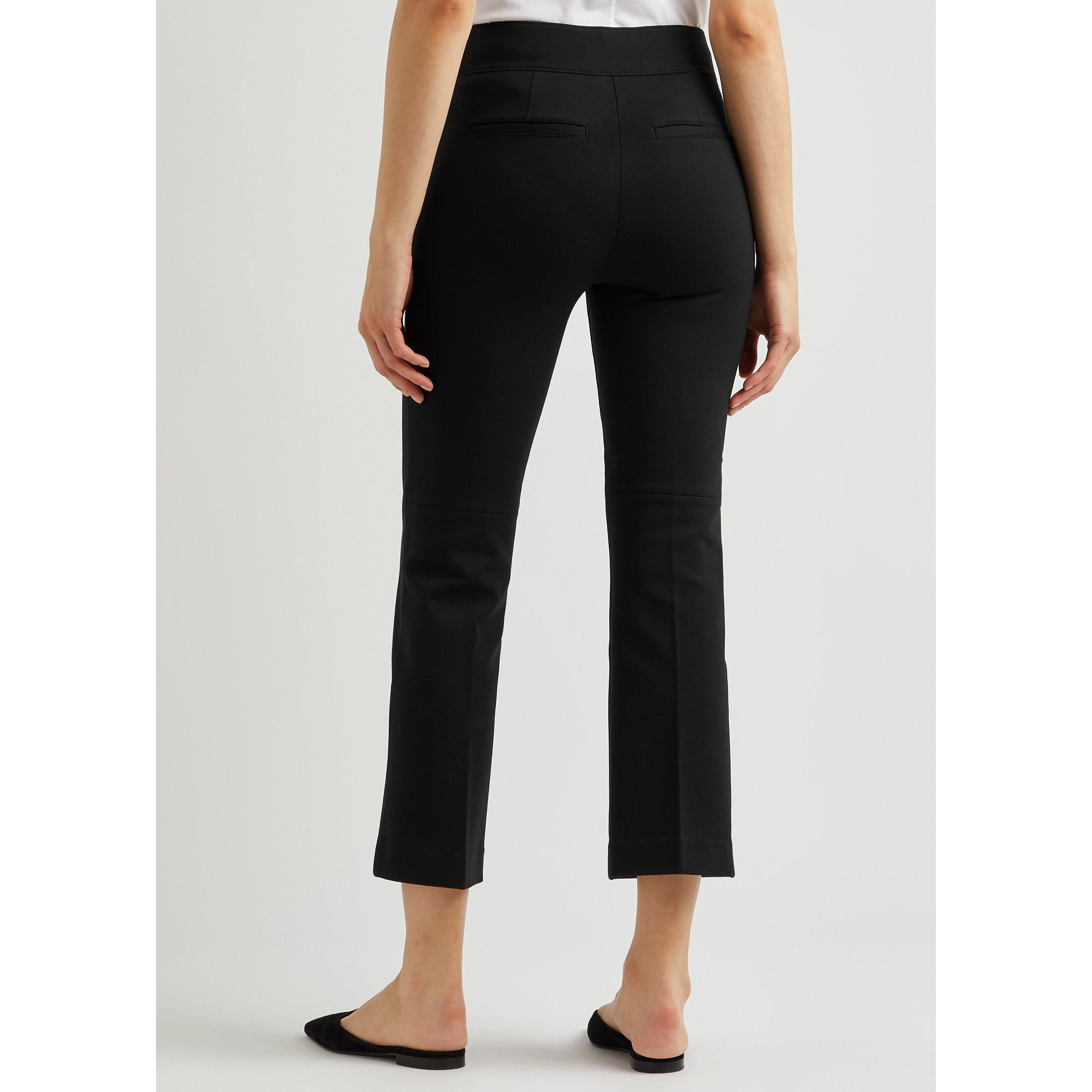 BLACK - Spanx - Women's Perfect Pant Kick Flare Trousers - 3