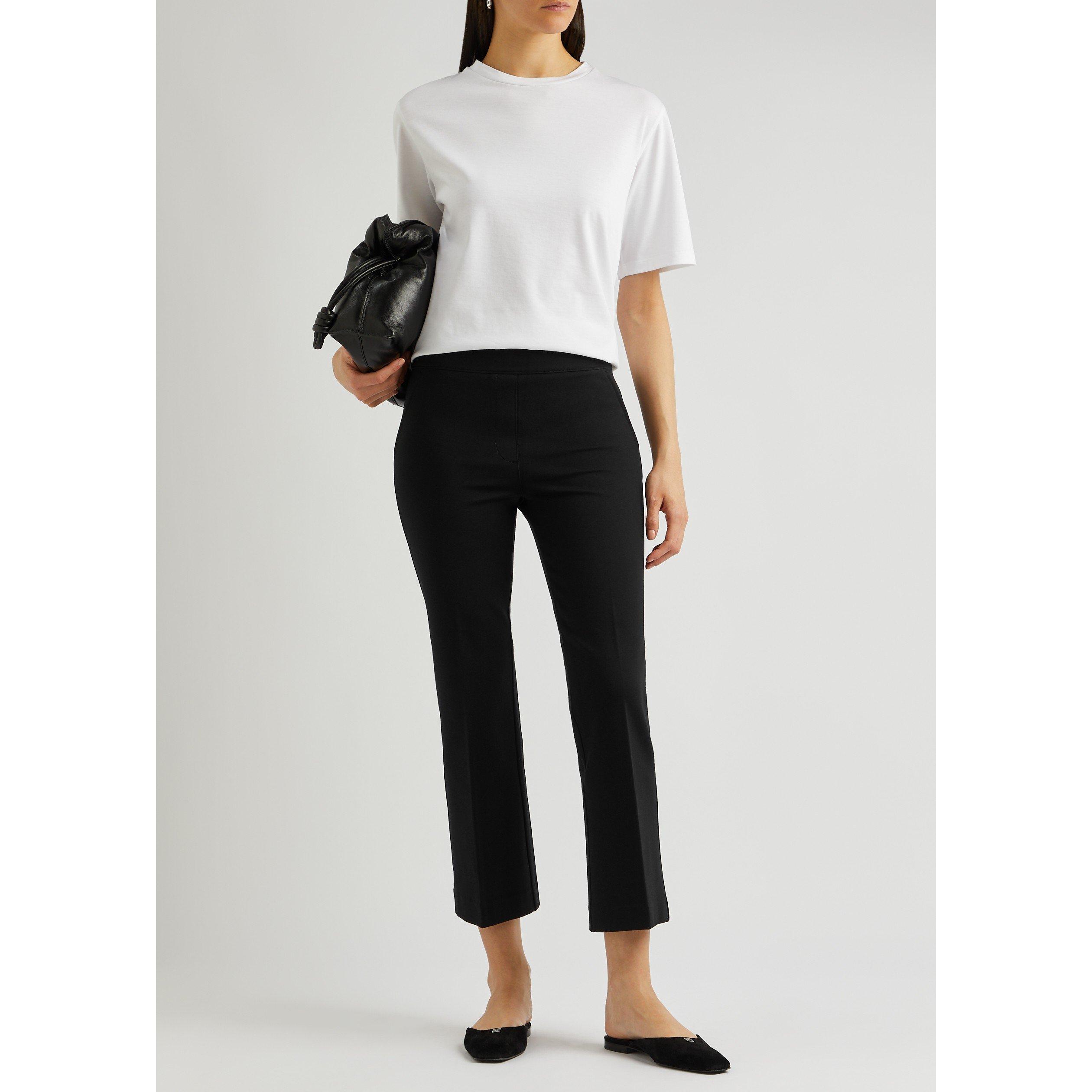 BLACK - Spanx - Women's Perfect Pant Kick Flare Trousers - 5