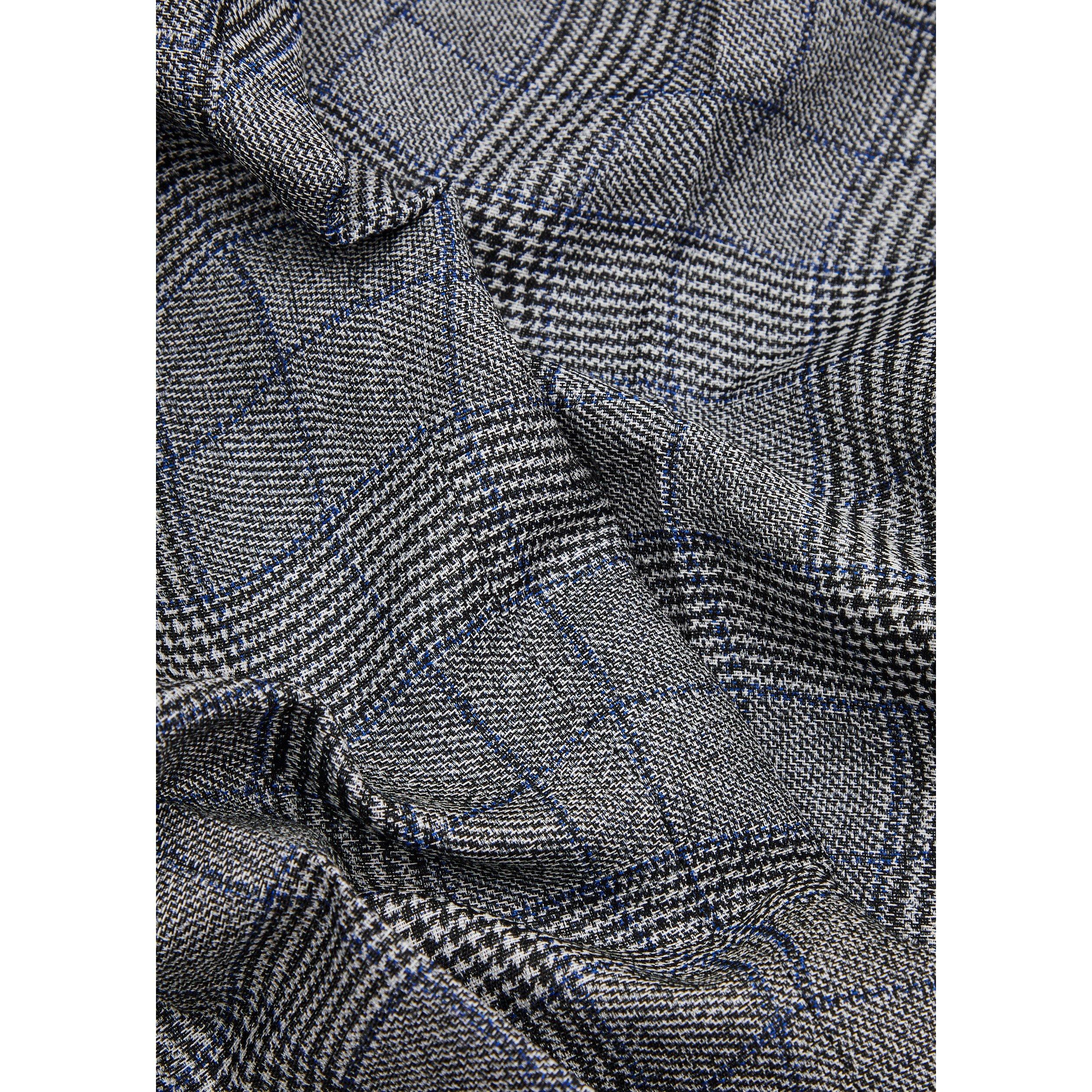 GREY AND OTHER - Kenzo - K PLAID TROUSERS - 4