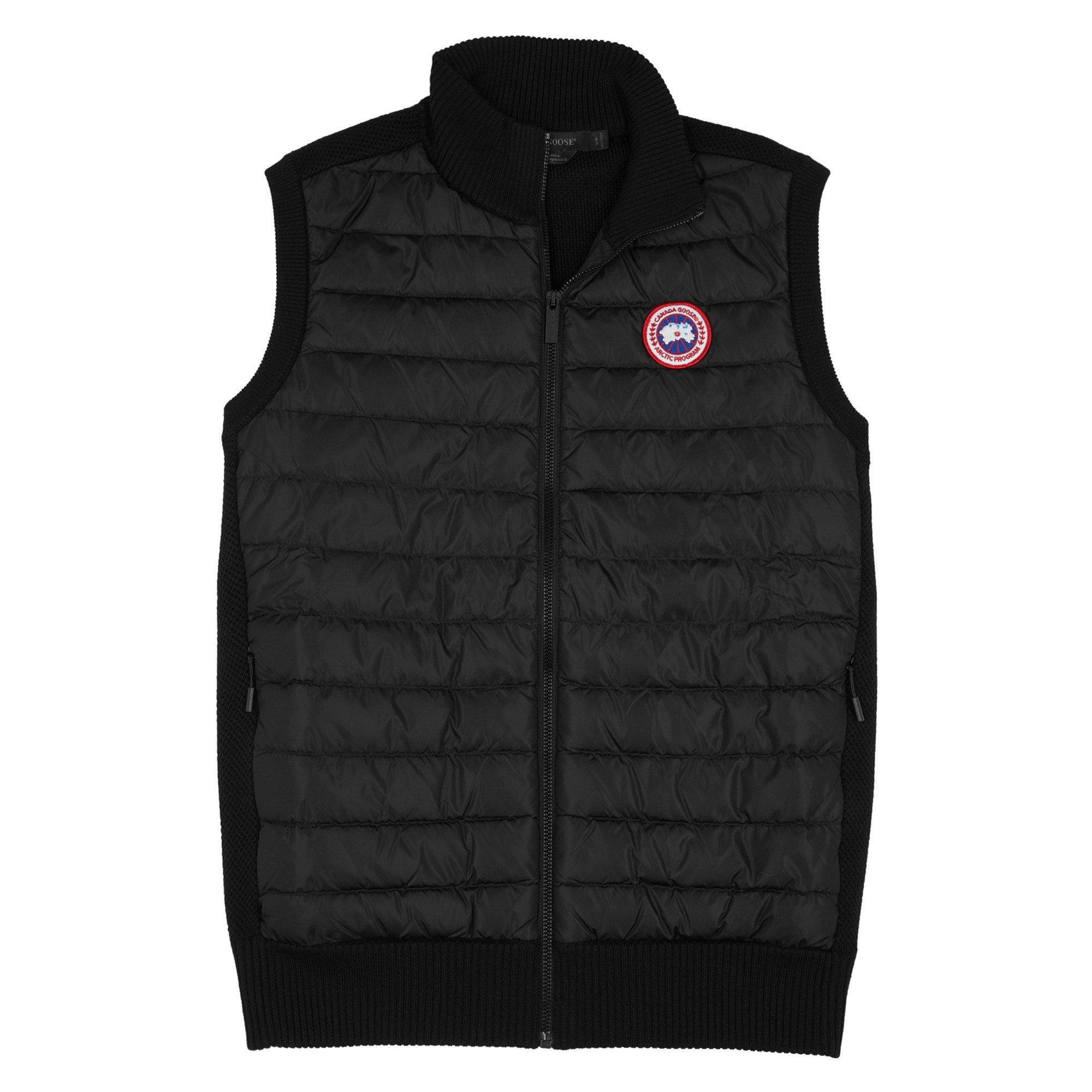 BLACK - Canada Goose - CG KNIT HYBRIDGE VEST - 1
