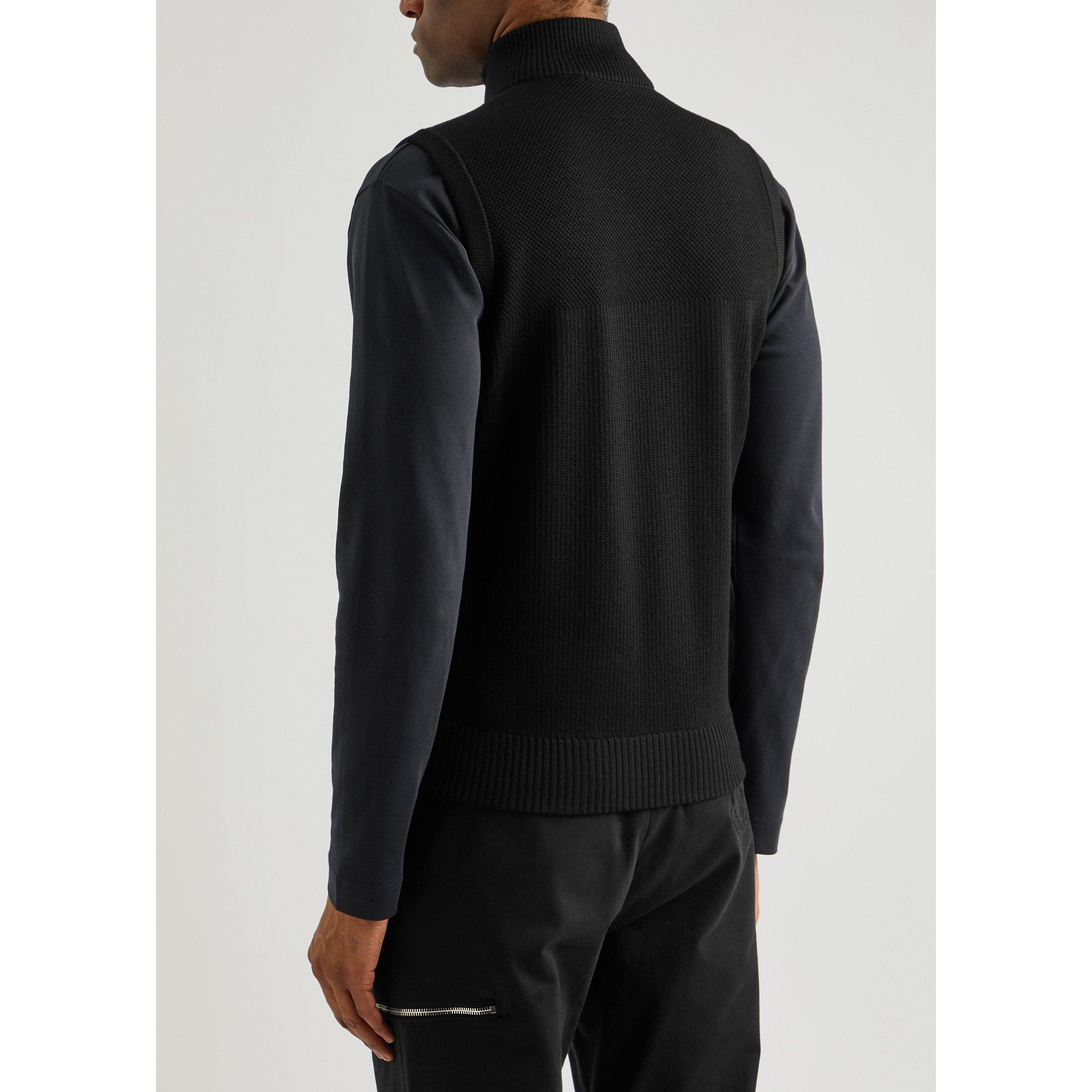 BLACK - Canada Goose - CG KNIT HYBRIDGE VEST - 3