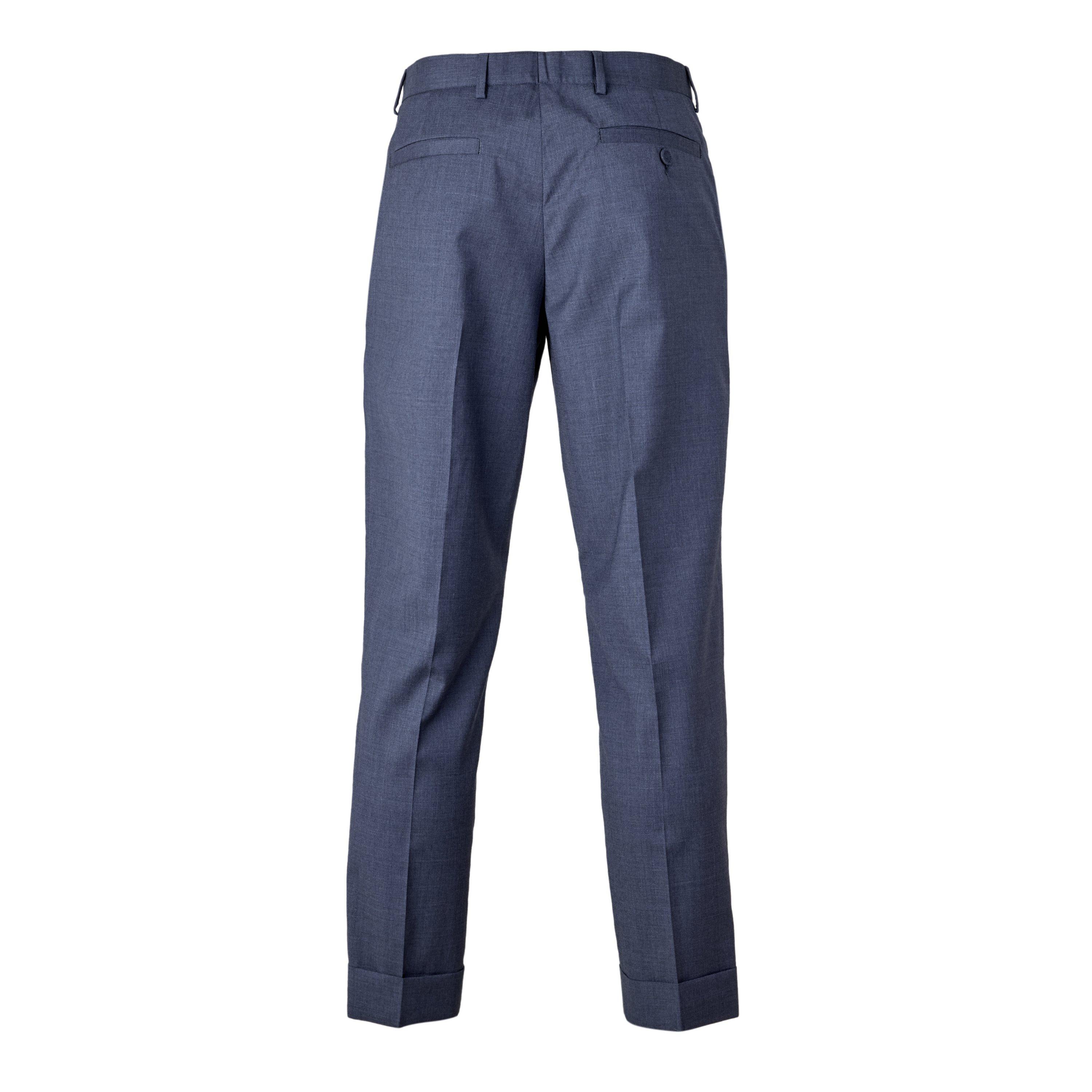 BLUE - DIOR - Men's CD Wool Tailored Trousers - 2