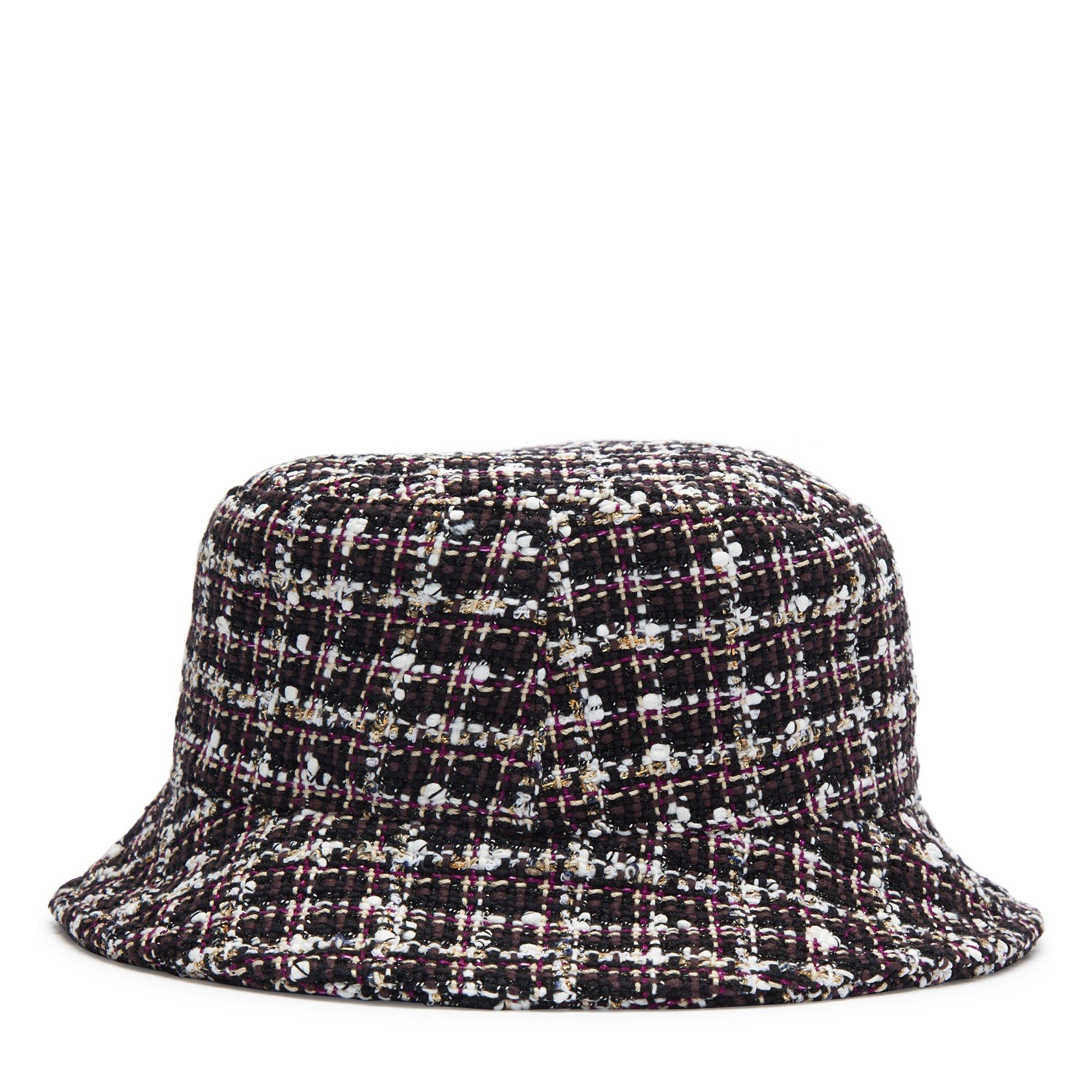 BLACK AND OTHER - MAISON MICHEL - AXEL VINCHY TWEED BUCKET - 2