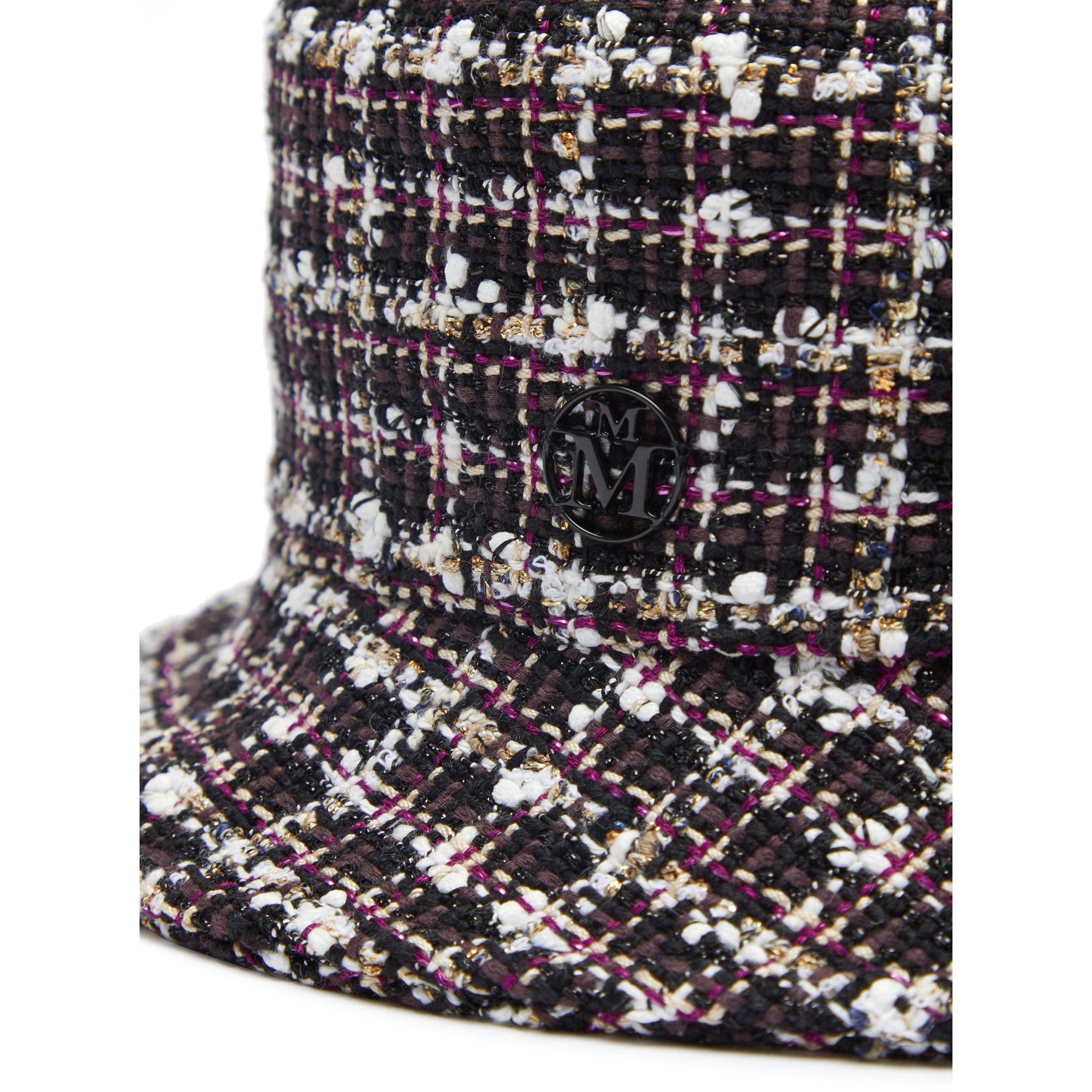 BLACK AND OTHER - MAISON MICHEL - AXEL VINCHY TWEED BUCKET - 4