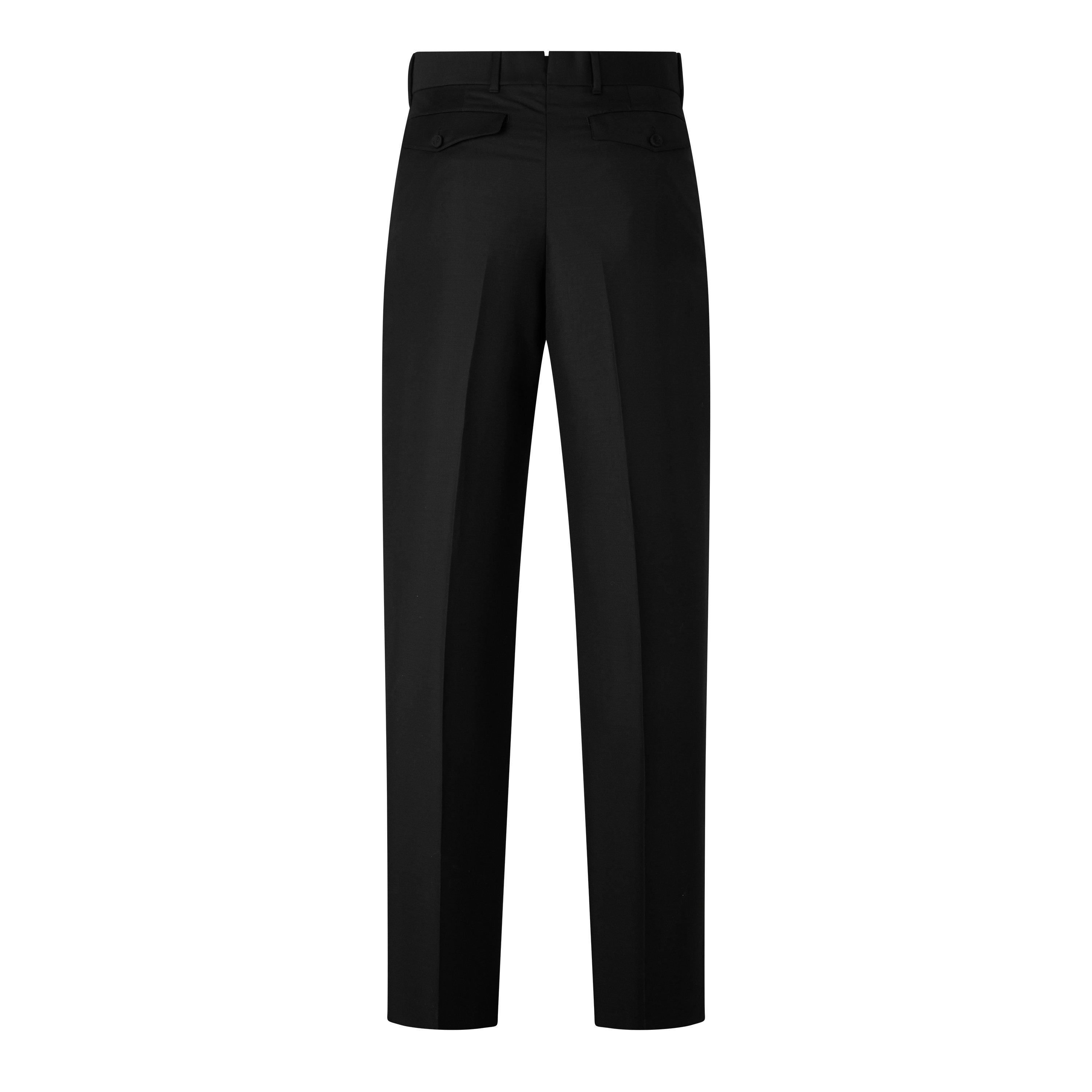 BLACK - DIOR - Men's CD Diamond Beaded Tailored Trousers - 2