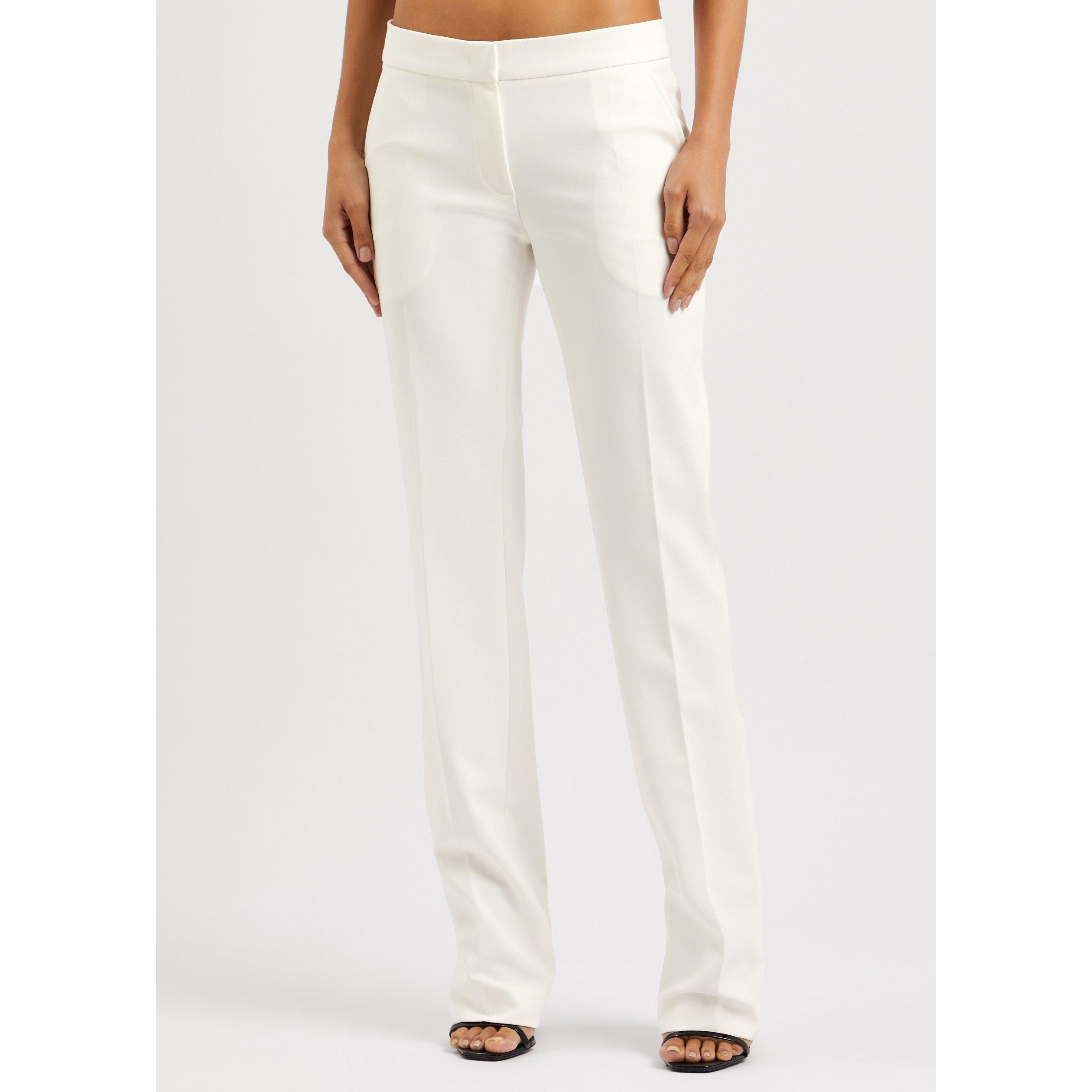 WHITE - Nue Studio - T TAILORED SLIM TROUSERS - 2