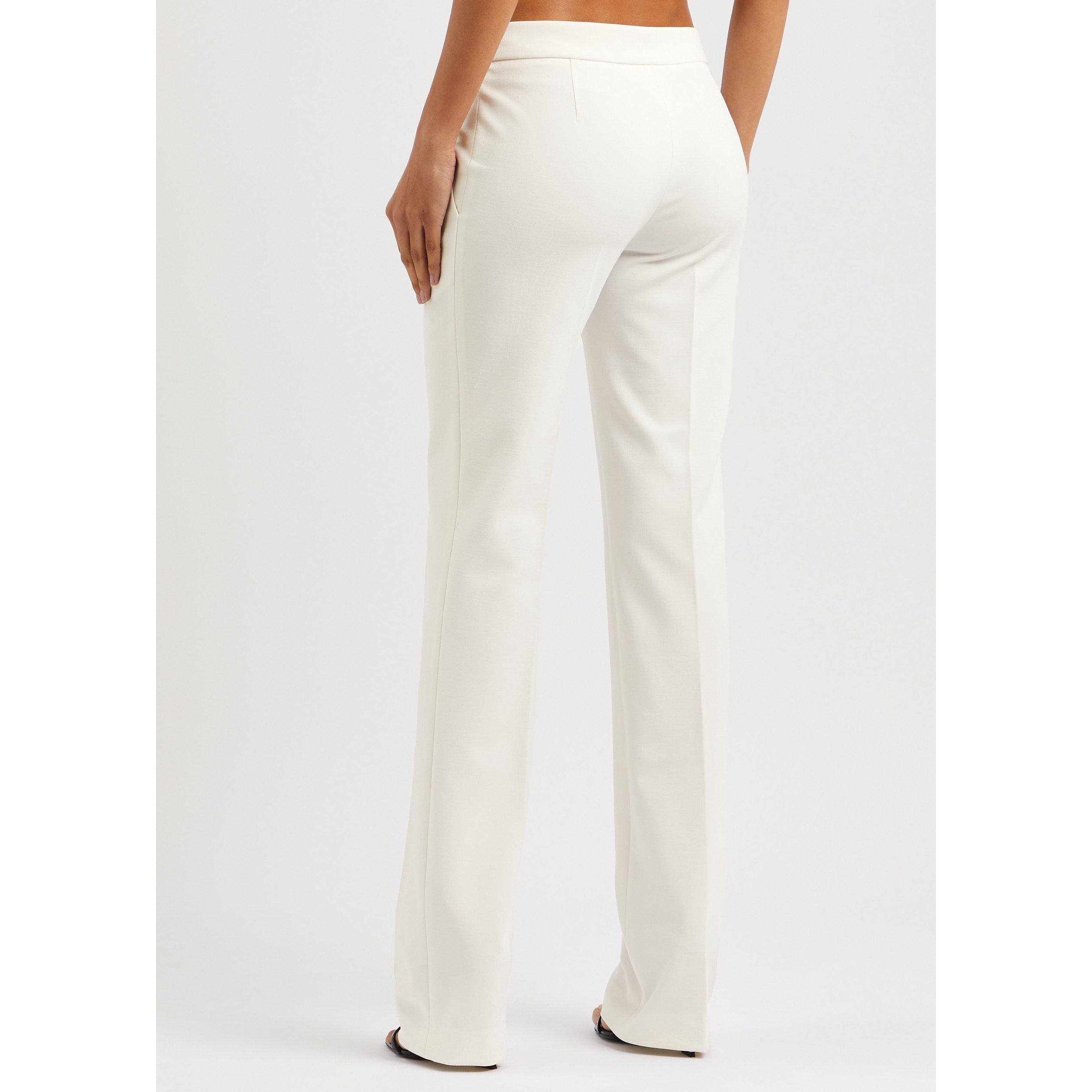 WHITE - Nue Studio - T TAILORED SLIM TROUSERS - 3