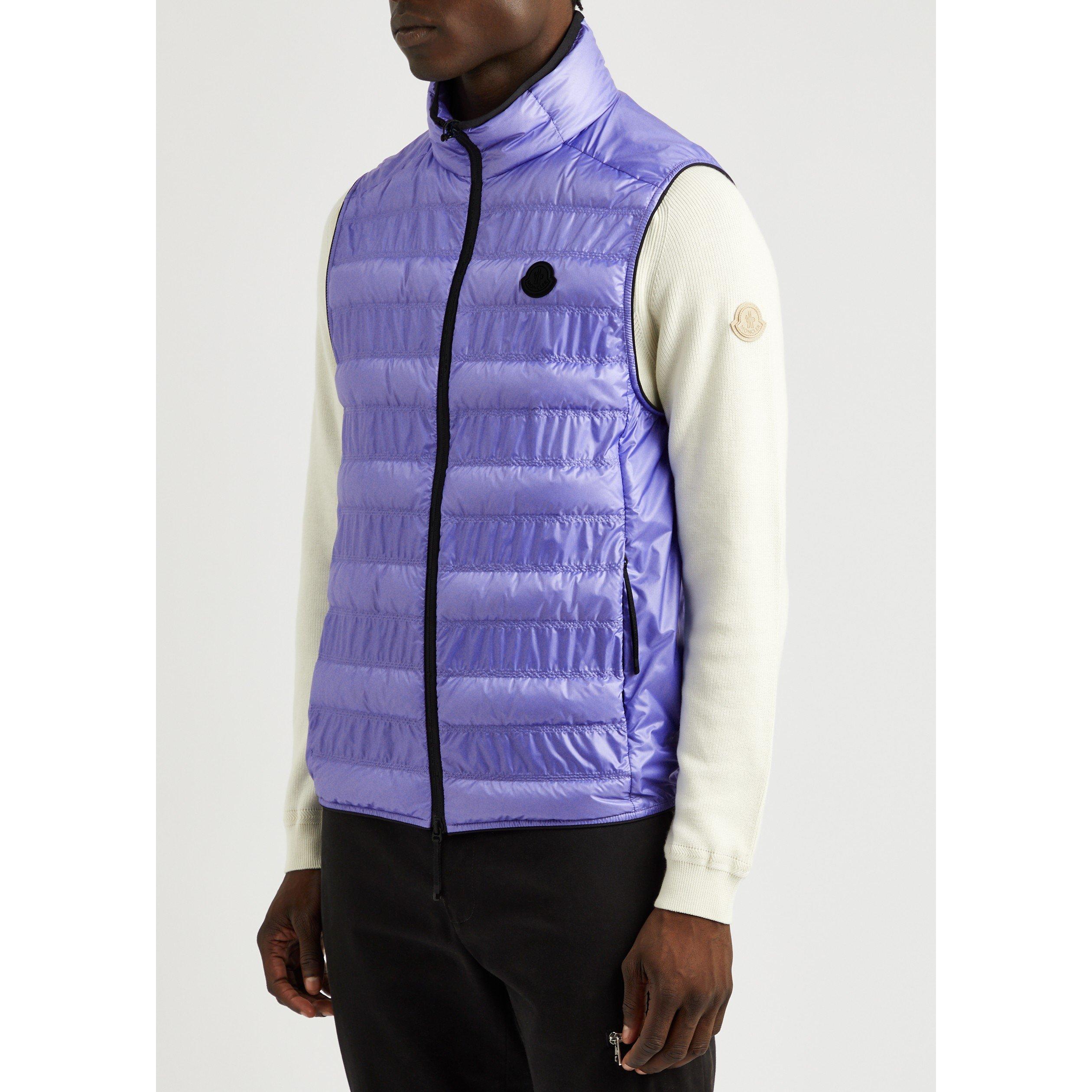 PURPLE - Moncler - Men's Lautaret Quilted Gilet - 2