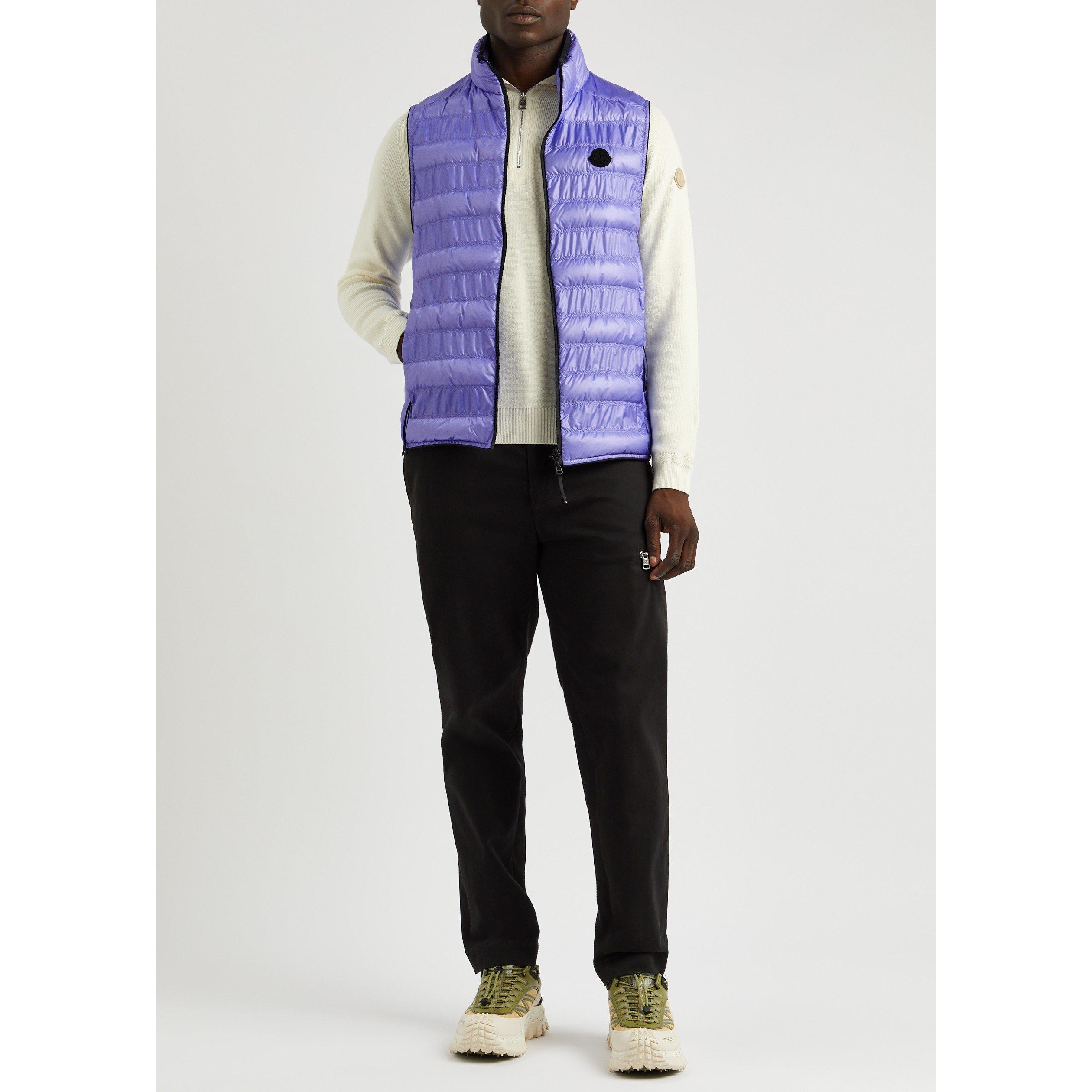PURPLE - Moncler - Men's Lautaret Quilted Gilet - 5