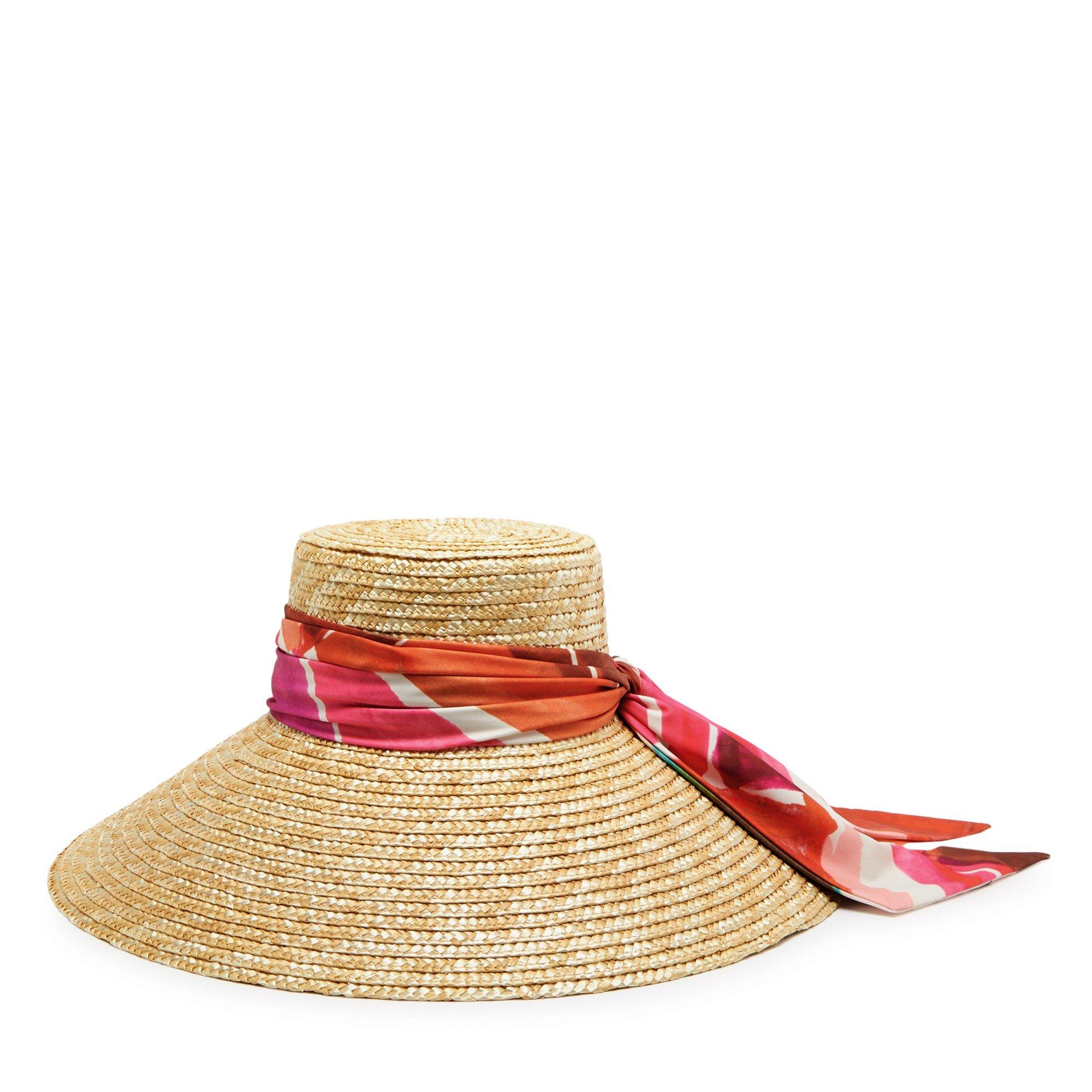 PINK AND OTHER - Eugenia Kim - MIRABEL WIDE BRIM RAFFIA - 2