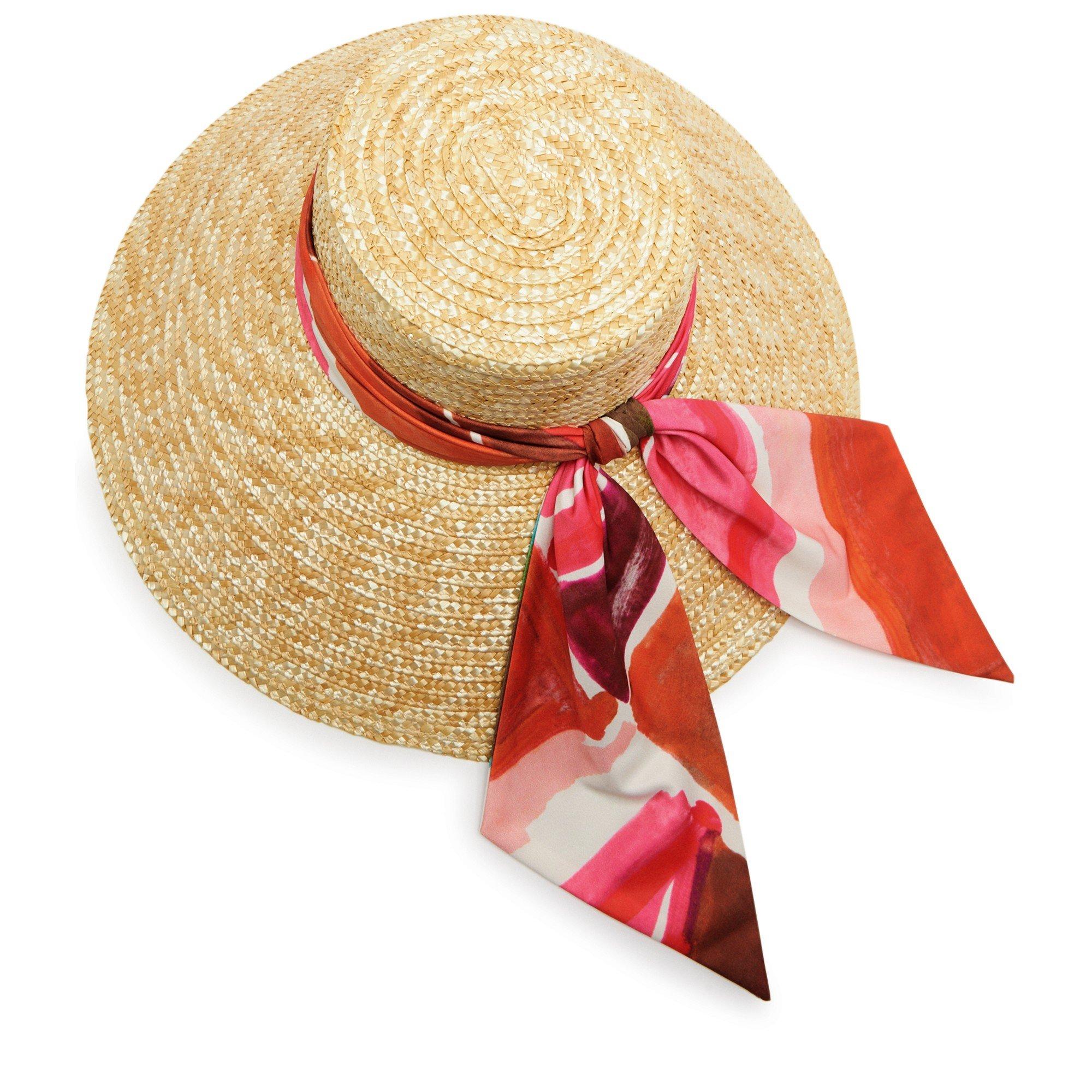 PINK AND OTHER - Eugenia Kim - MIRABEL WIDE BRIM RAFFIA - 4
