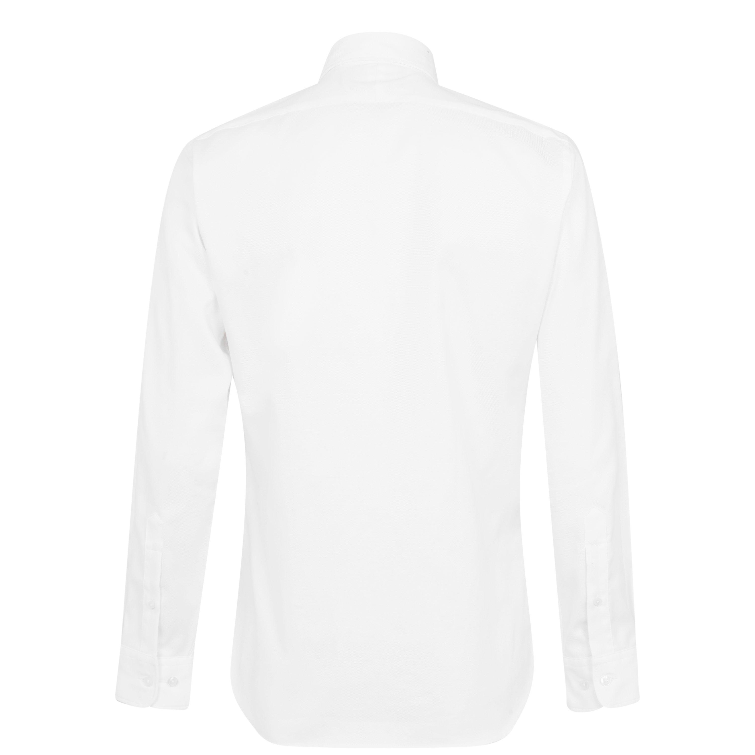 White 01 - Haines and Bonner - Alexander Oxford Shirt - 2