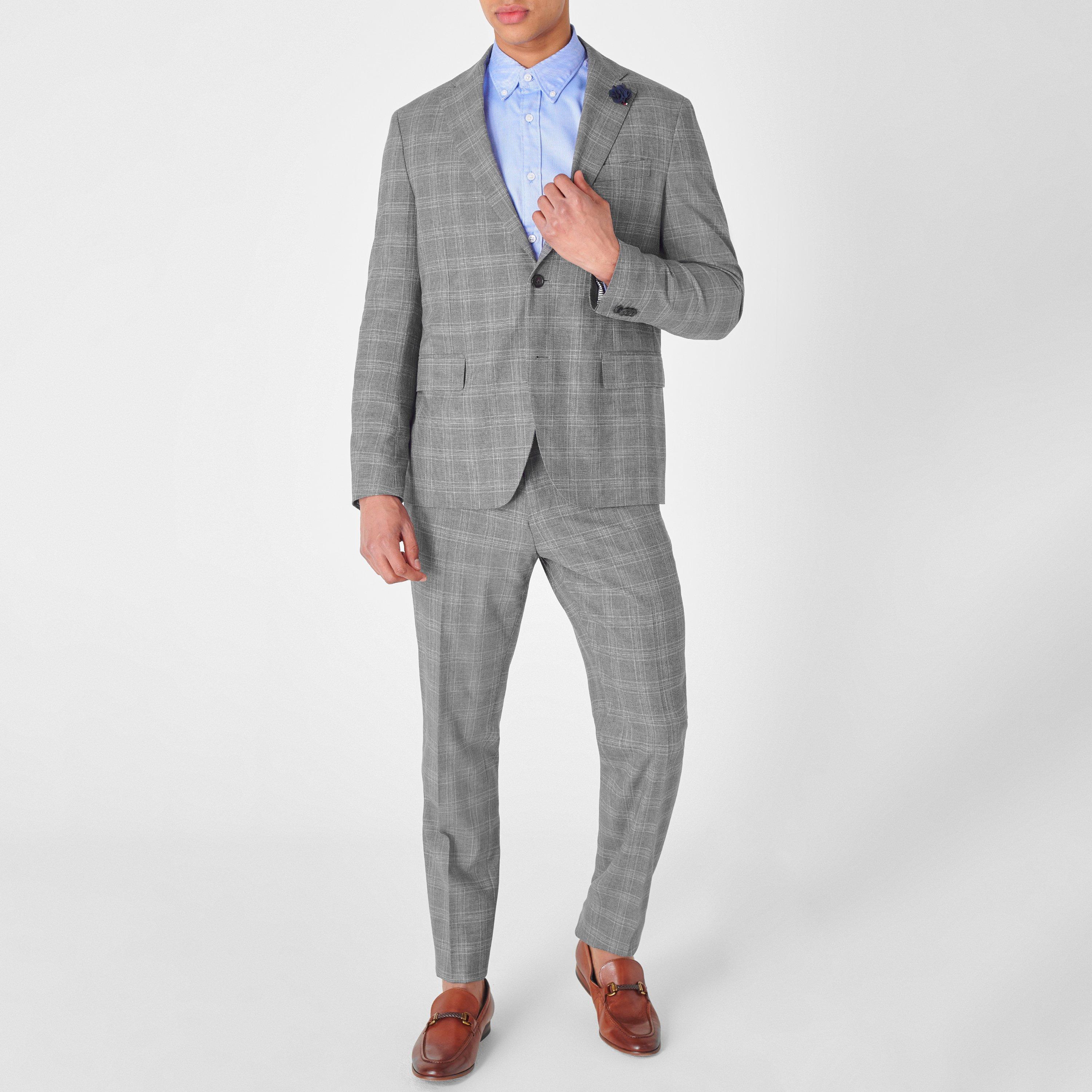 Blue 26 - Haines and Bonner - Benjamin Tailored Oxford Shirt - 5