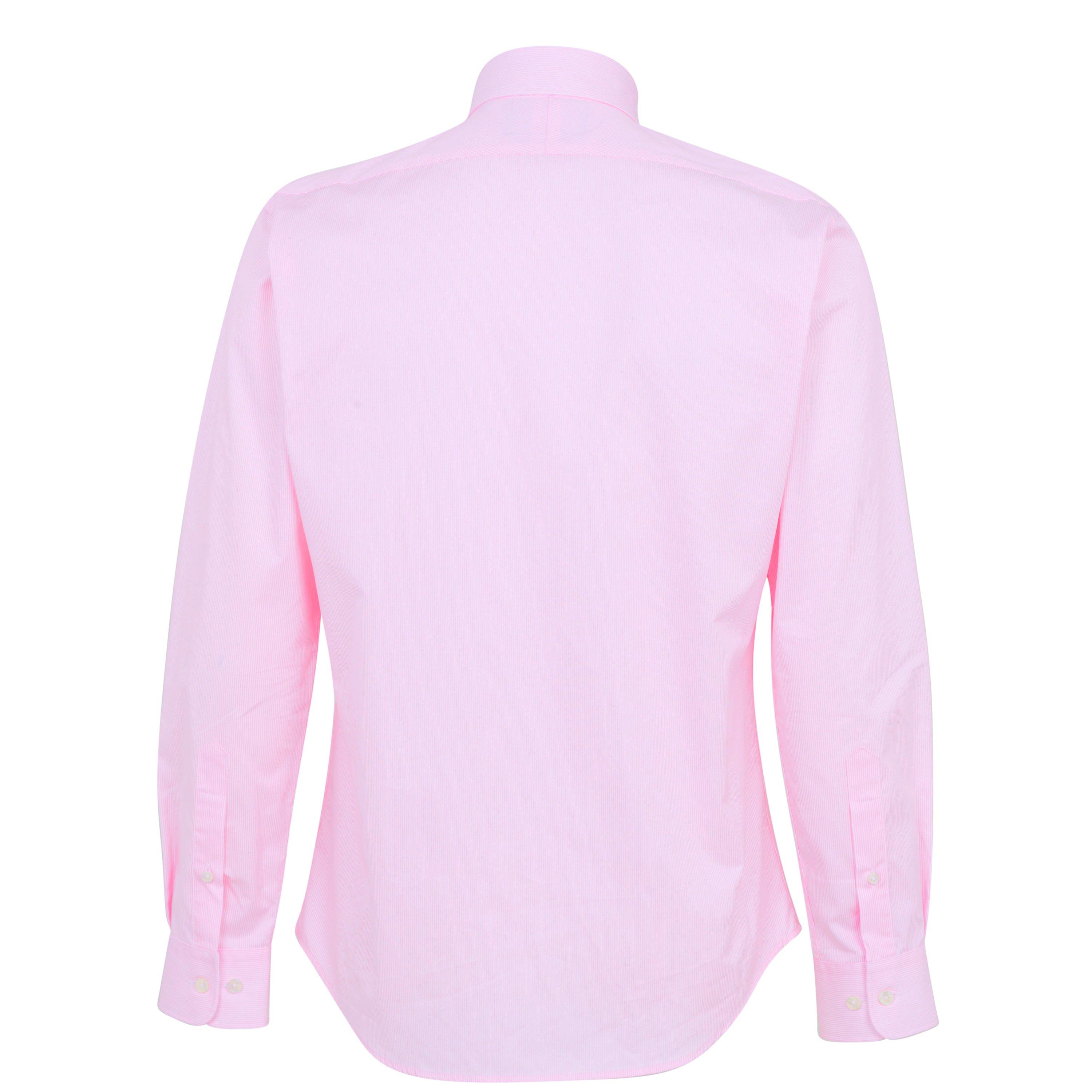 Pink 72 - Haines and Bonner - Stripe Poplin Shirt - 2