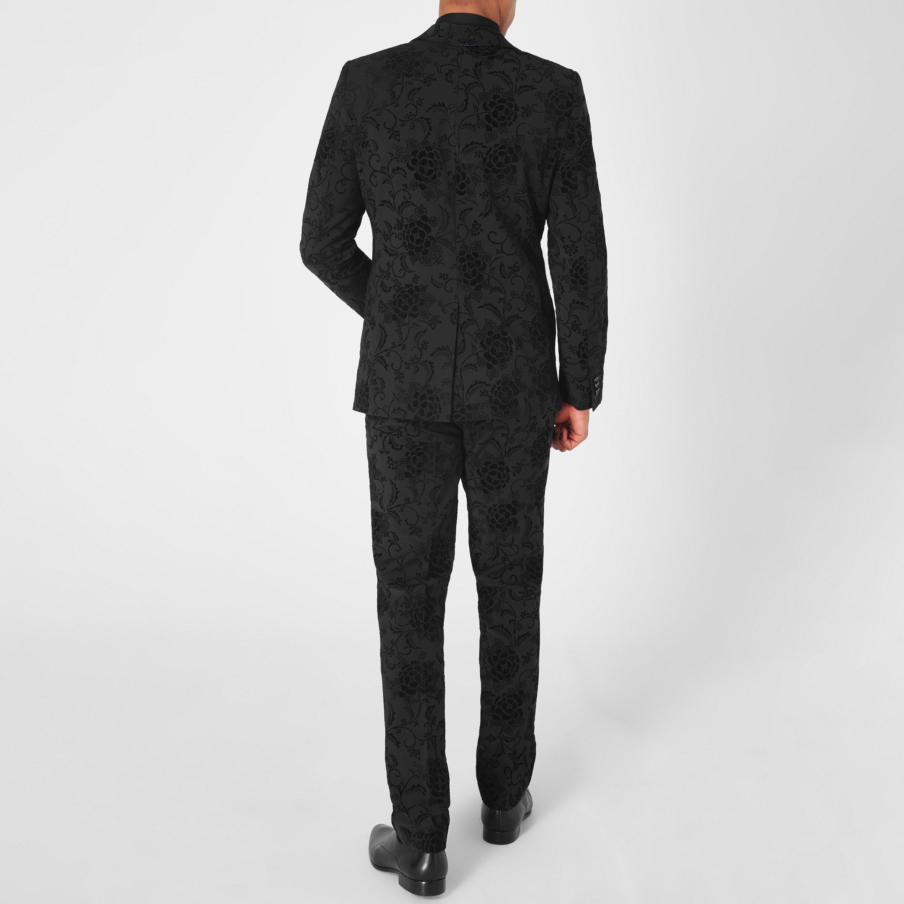 Black 09 - Haines and Bonner - Hugh Slim Fit Sateen Shirt - 3