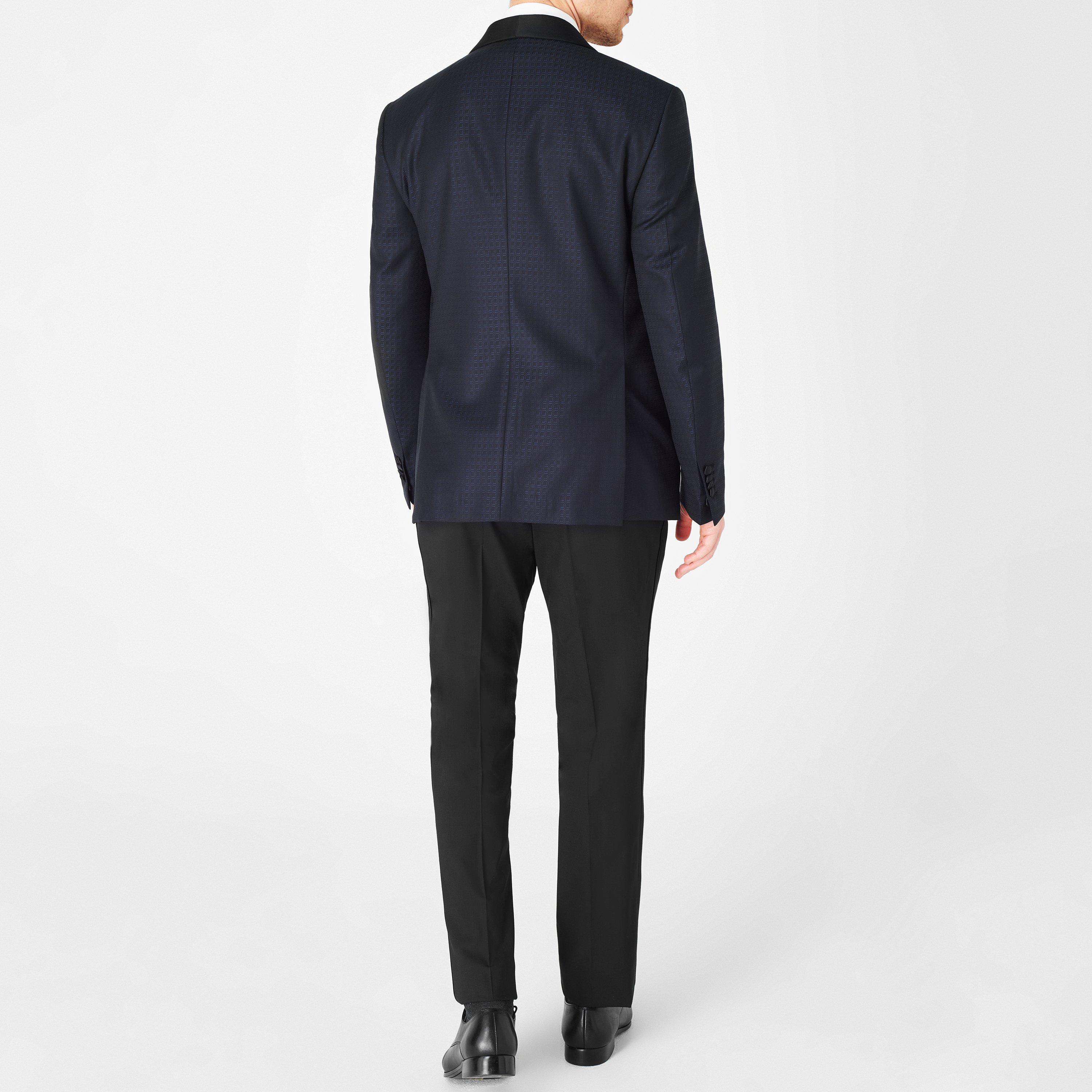 White 01 - Haines and Bonner - Issac Tailored Fit Dress Shirt - 4