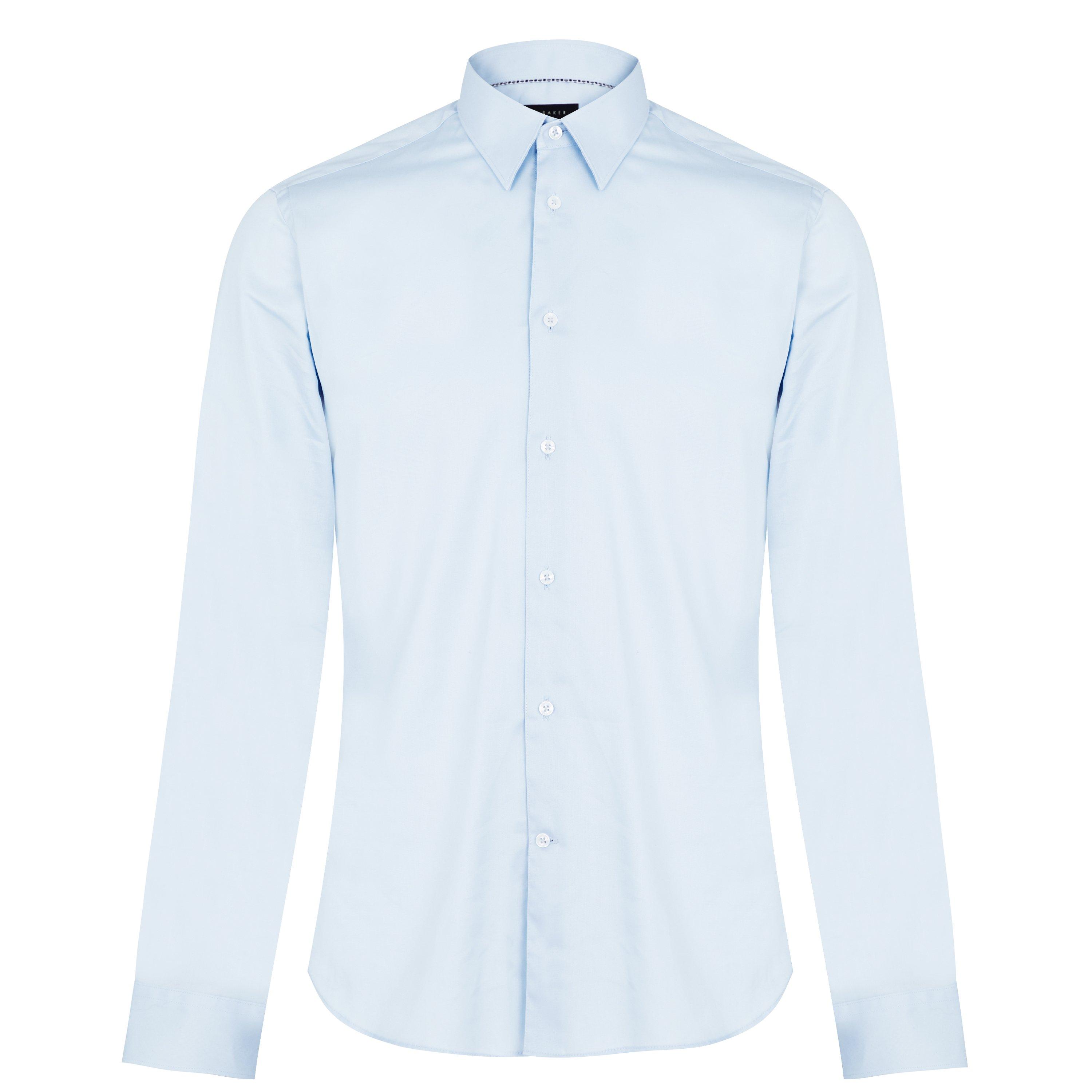 Ice Blue - Ted Baker - Isla Slim Fit Shirt - 1