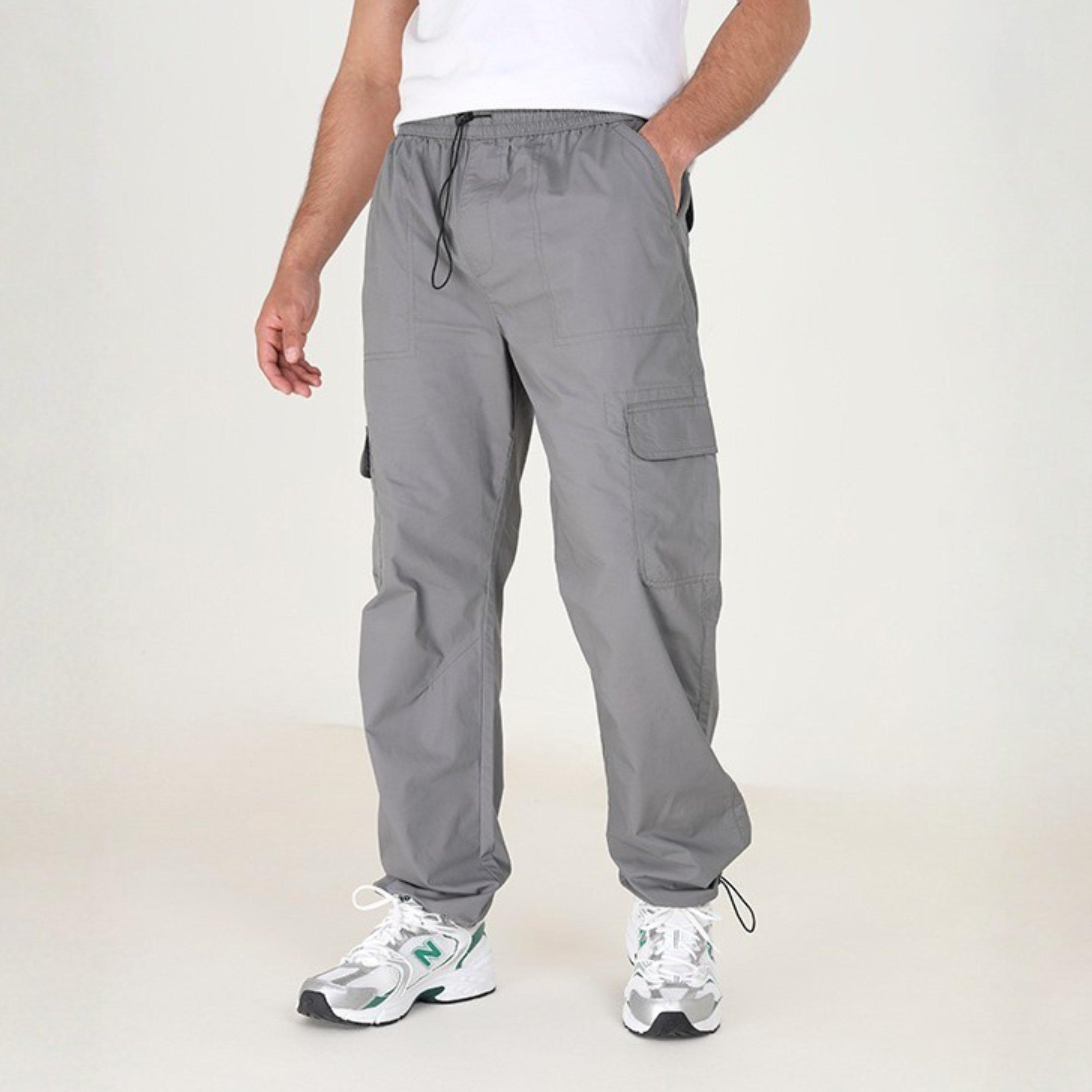BS Mens Cotton Poplin Cargo Pant with Adjustable Hem