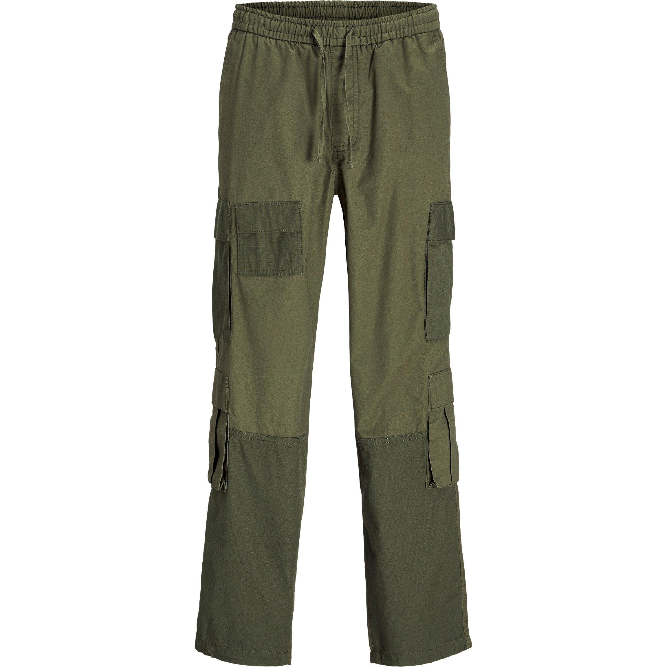 Jack And Jones Men's Cargo Trousers - Dusty Olive - S