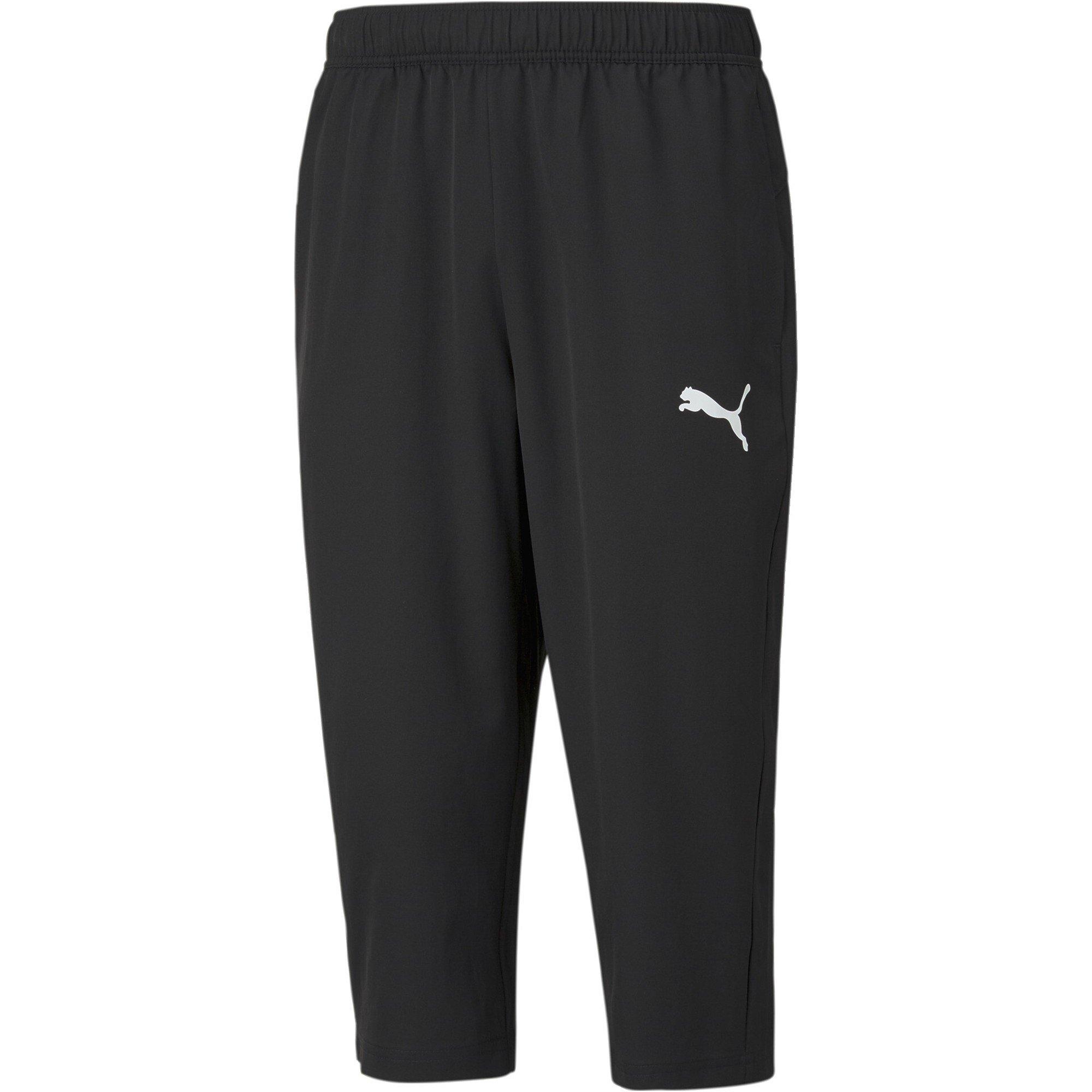 Black - Puma - Puma Active Woven 3/4 Pants Tracksuit Bottom Mens - 1