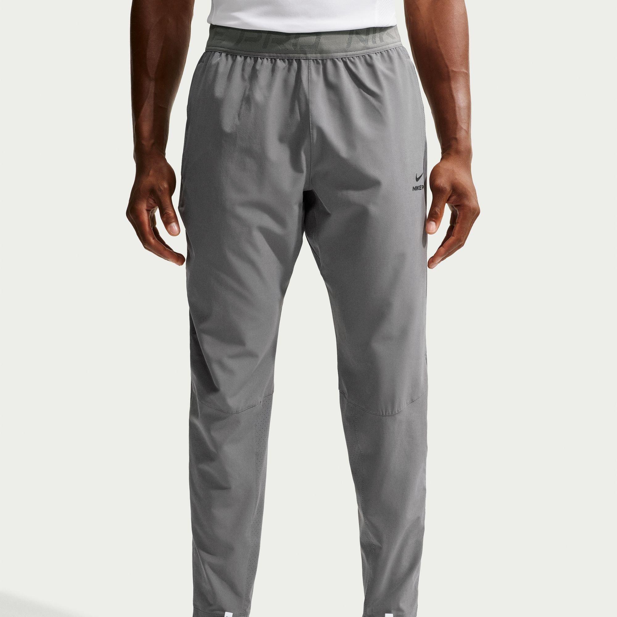 Nike Men's Pro Training Dri-Fit Pants - Smoke Grey - XL