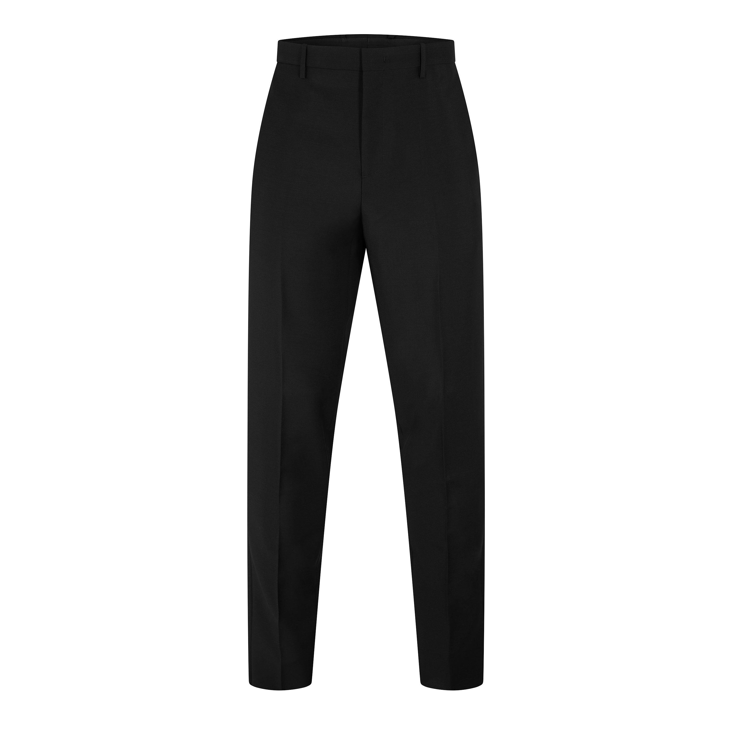 Nero - Fendi - Fendi Mohair Trouser Sn64 - 1