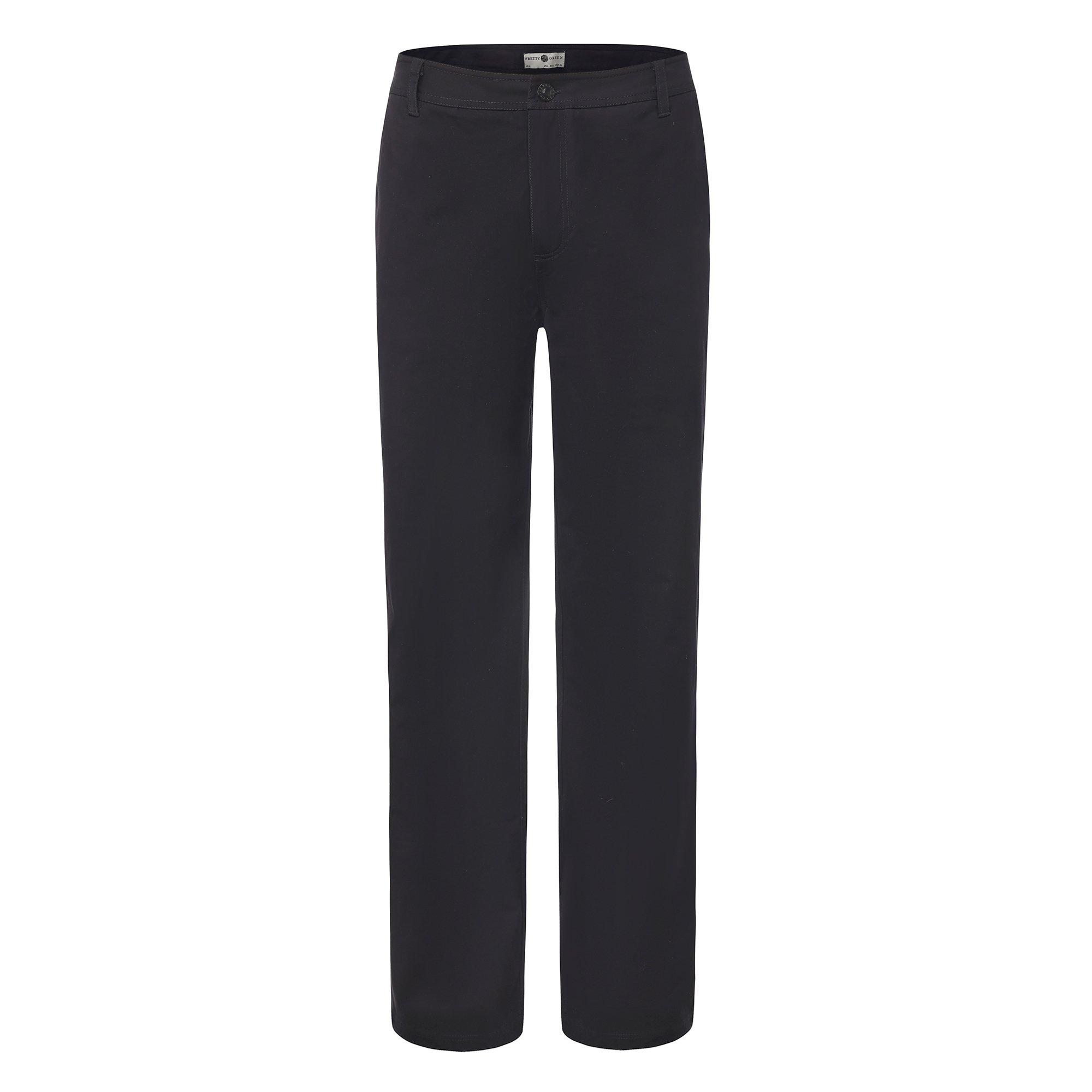 Black - Pretty Green - PG Strt Trouser Sn64 - 1