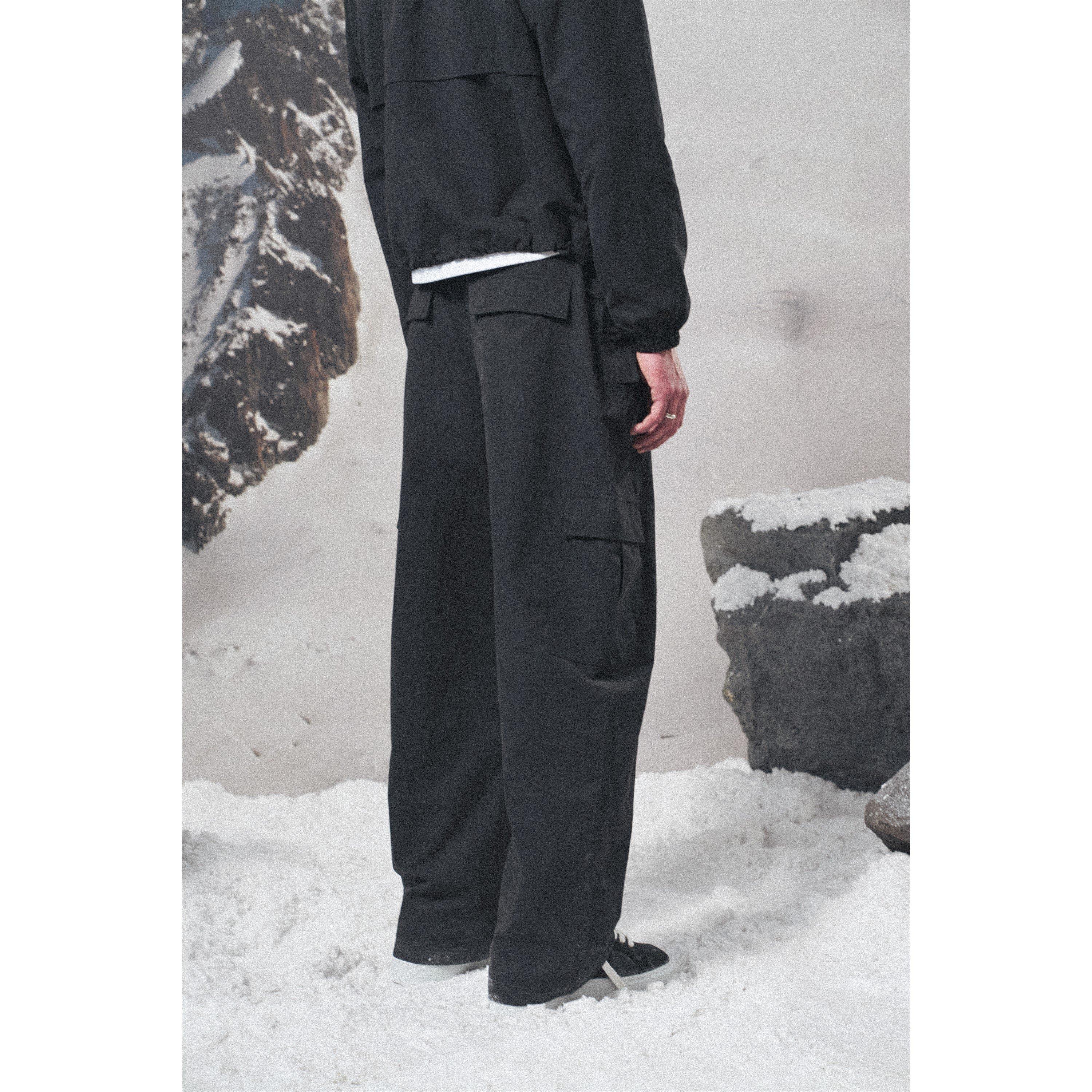 Black - The Couture Club - Men's Cargo Trousers - 4
