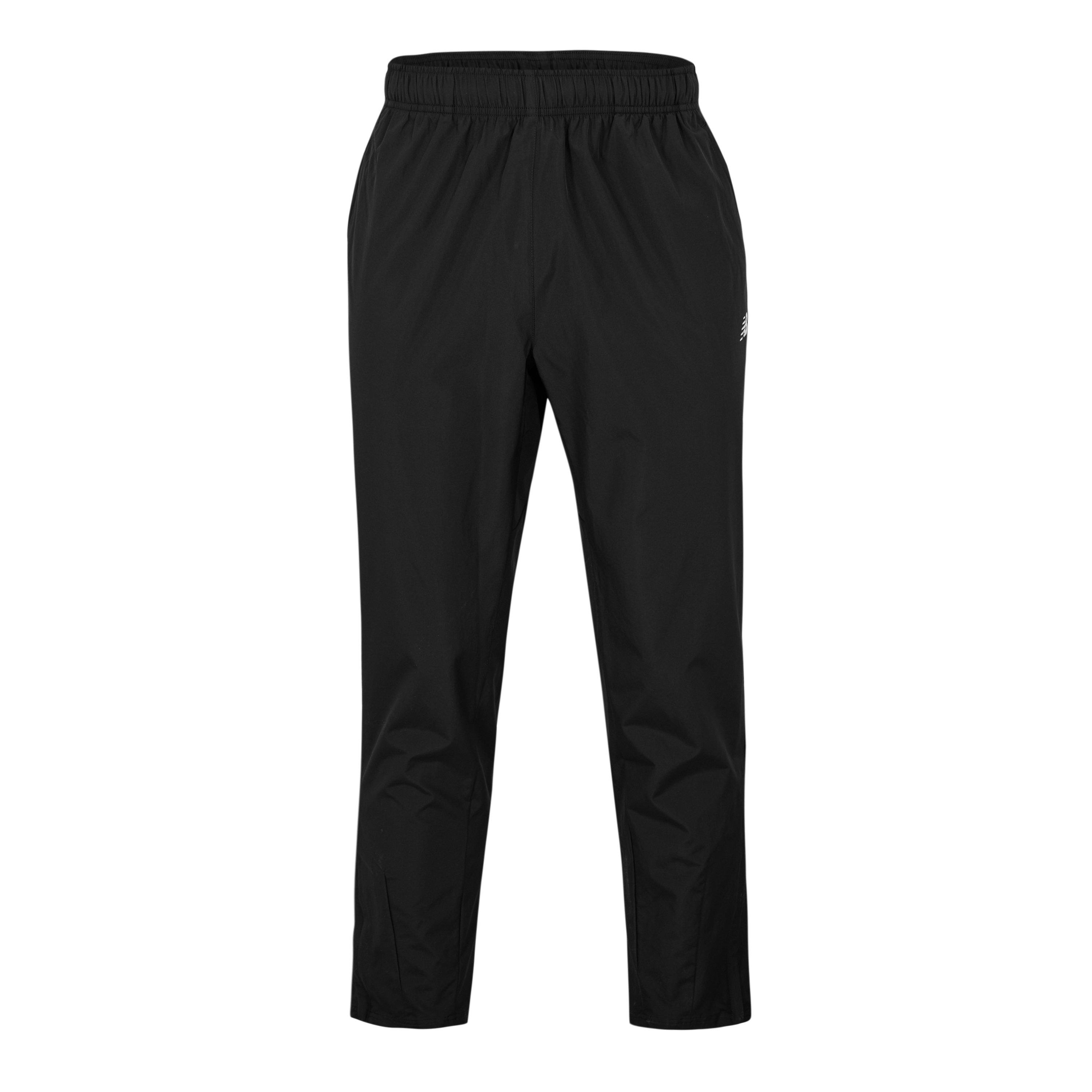 New Balance Men's Closed Hem Woven Joggers - Black - M