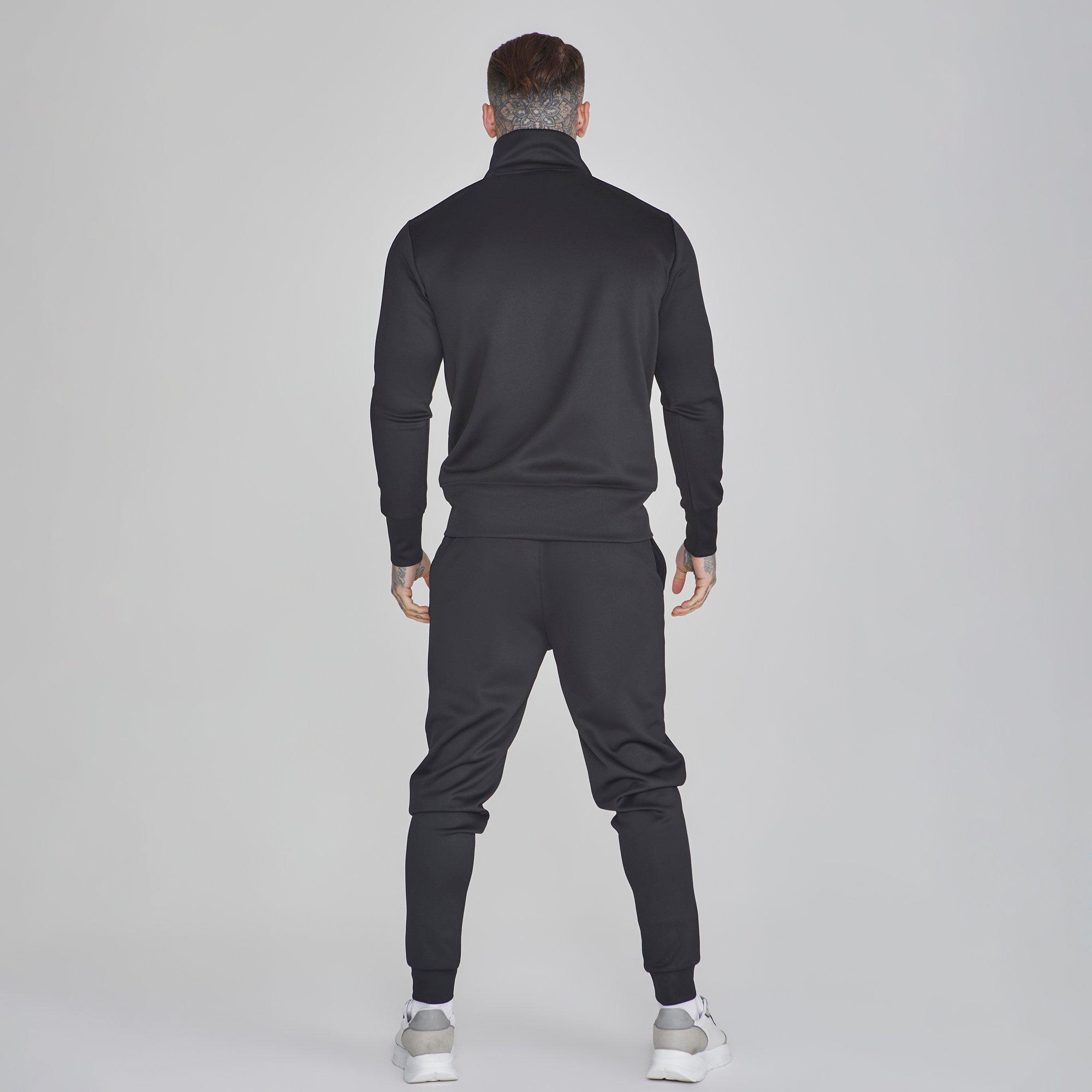 Zwart - SikSilk - Sik Silk Essentials Closed Hem Poly Joggers - 4