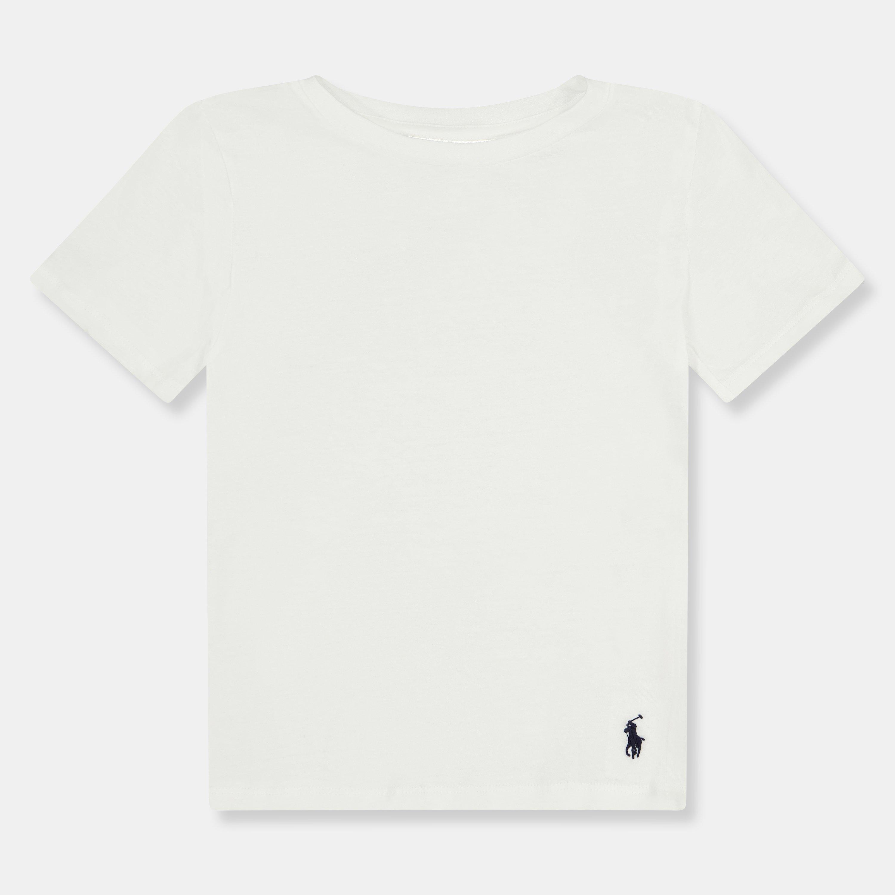 Wht/Blk GAZ - Polo Ralph Lauren - Kids' T-Shirt - 2